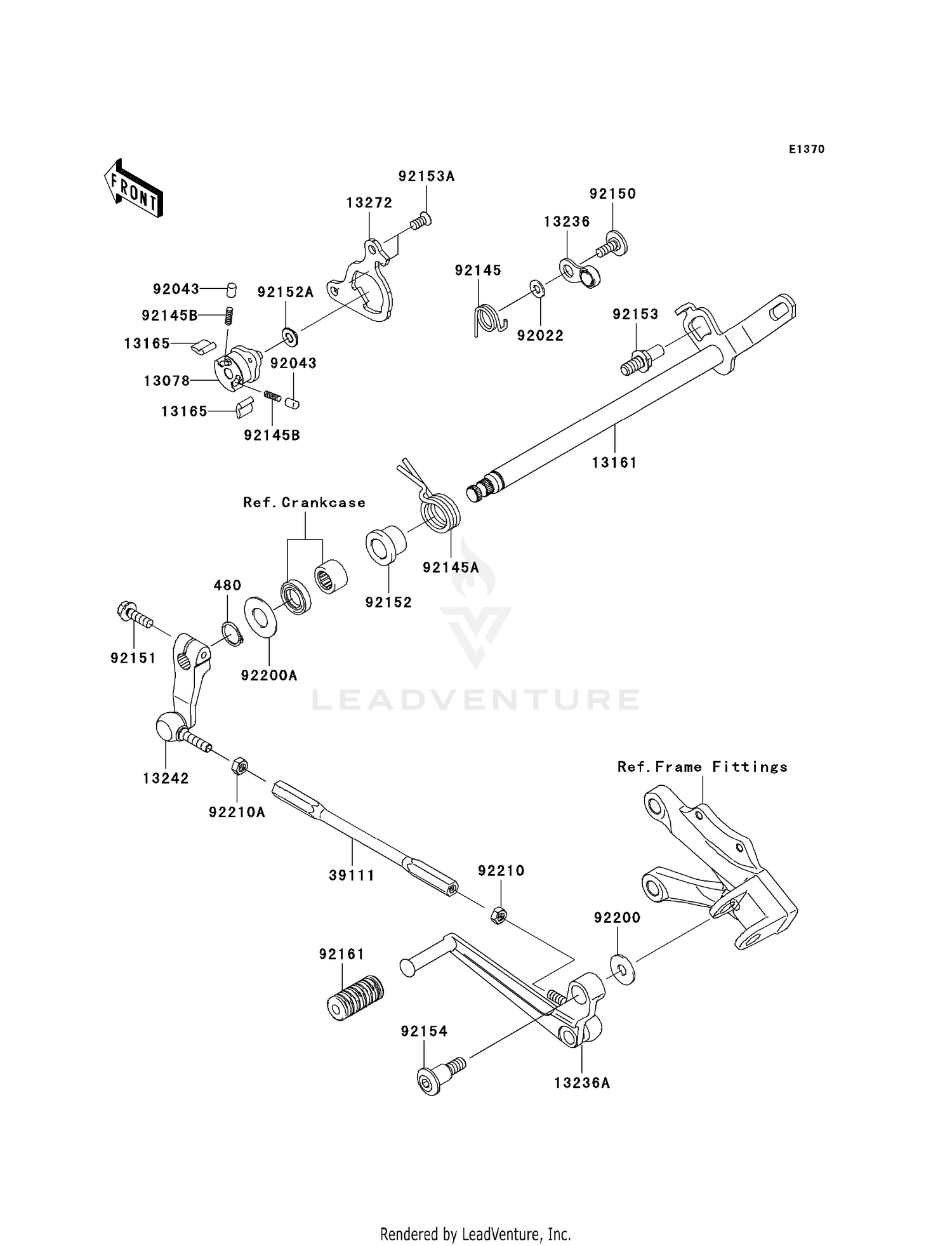 GEAR CHANGE MECHANISM