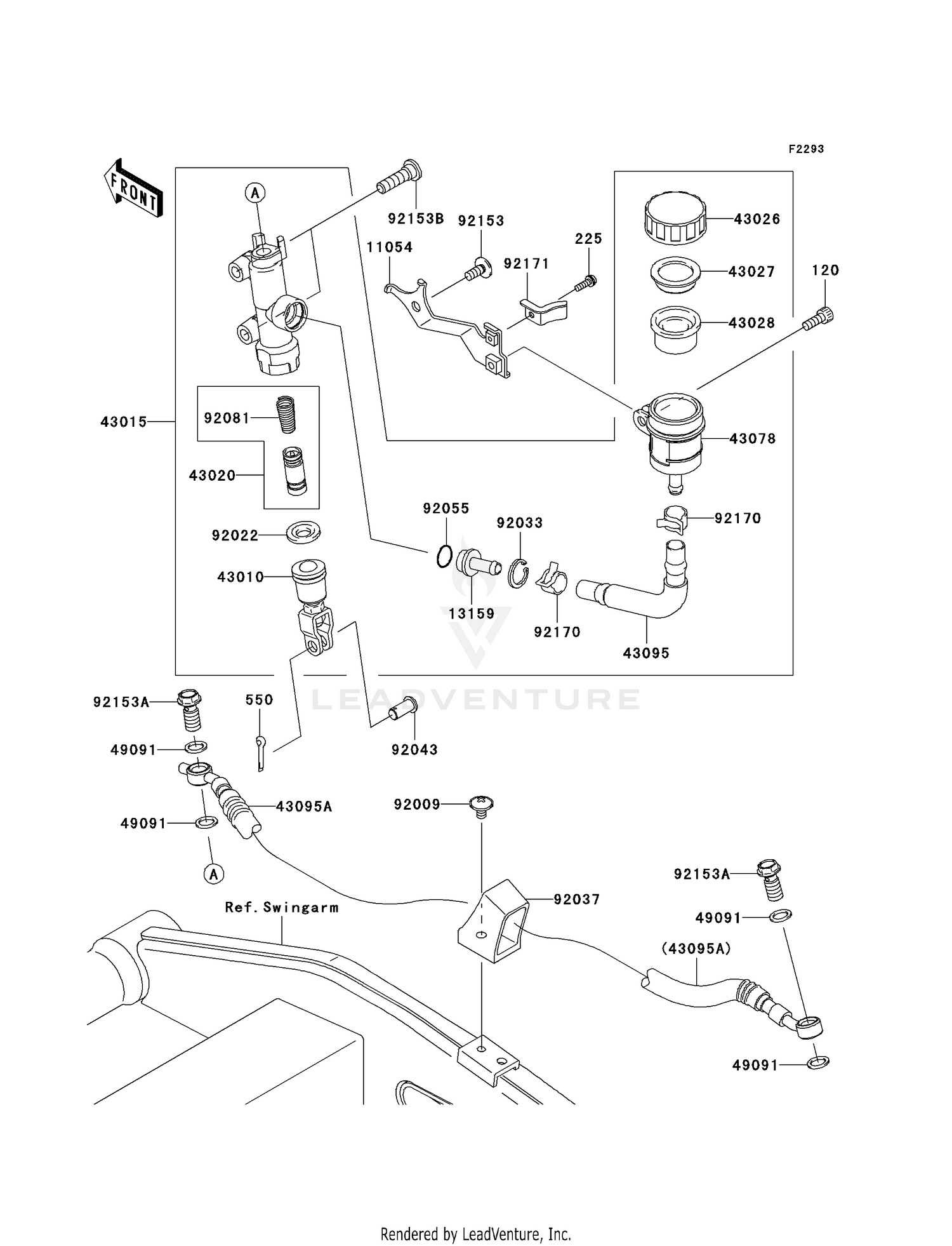 REAR MASTER CYLINDER