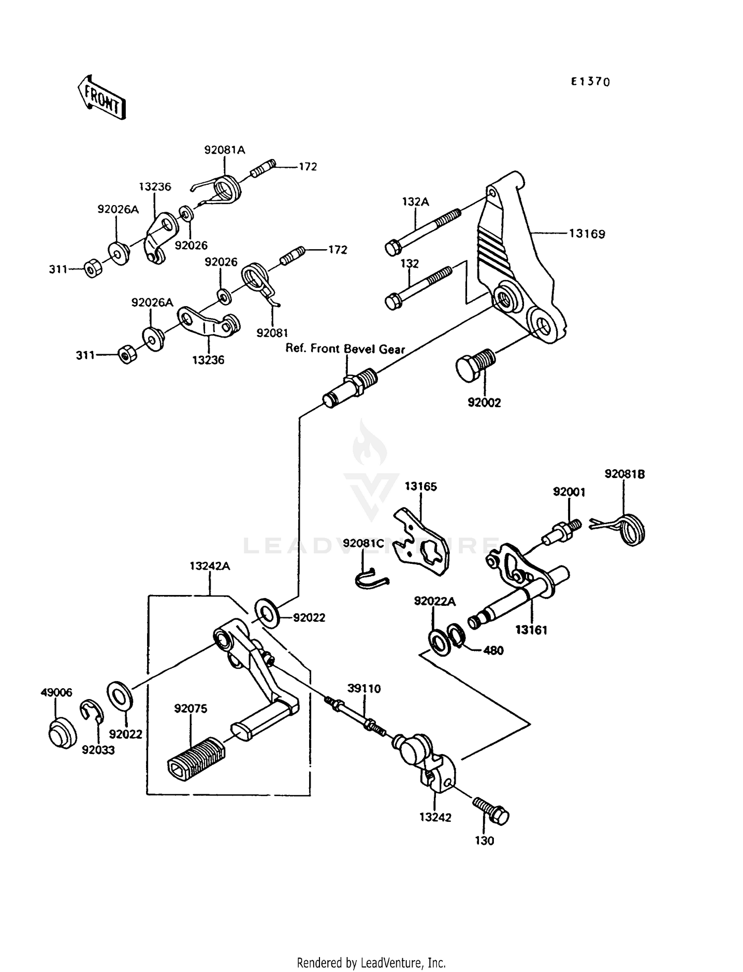 GEAR CHANGE MECHANISM