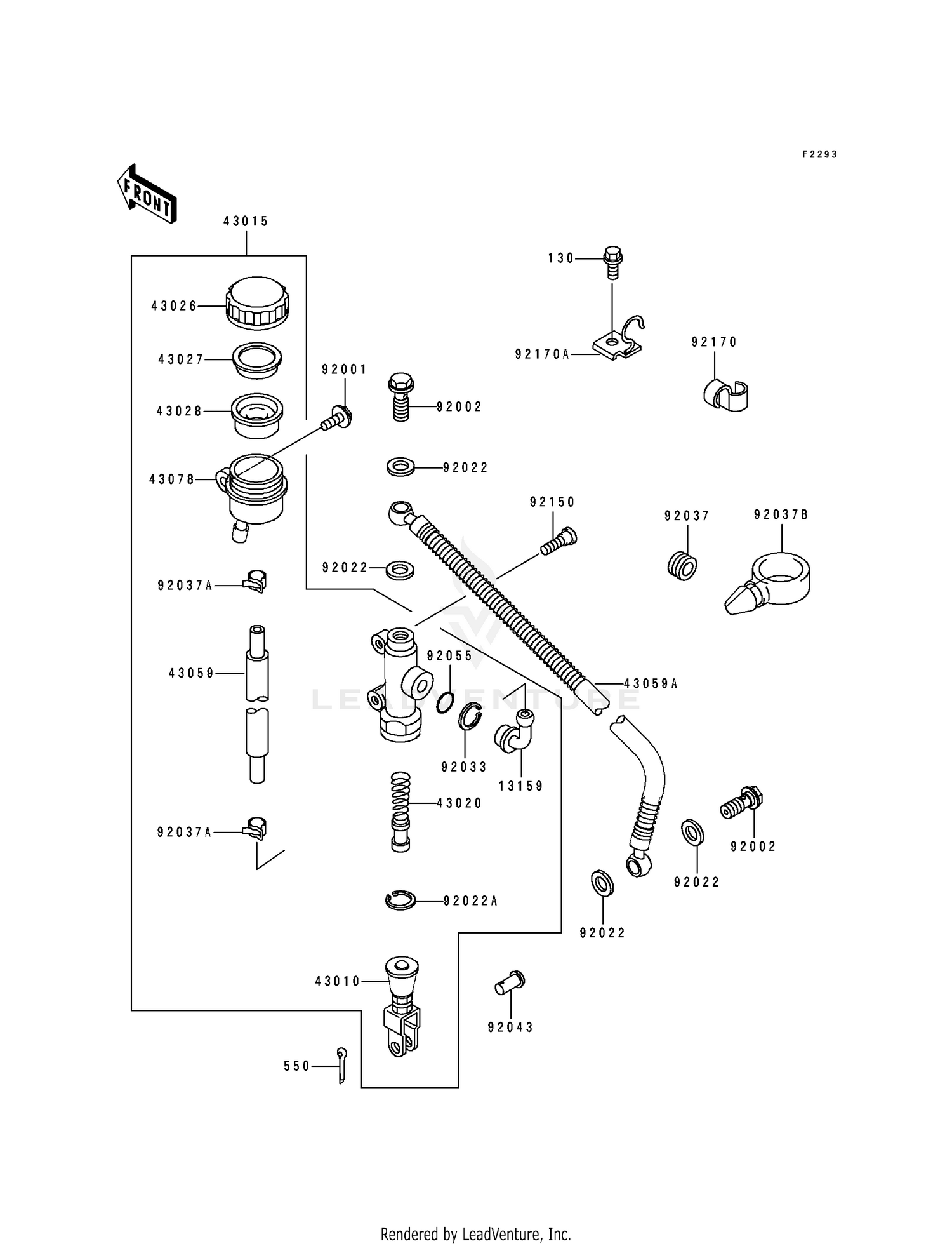 REAR MASTER CYLINDER