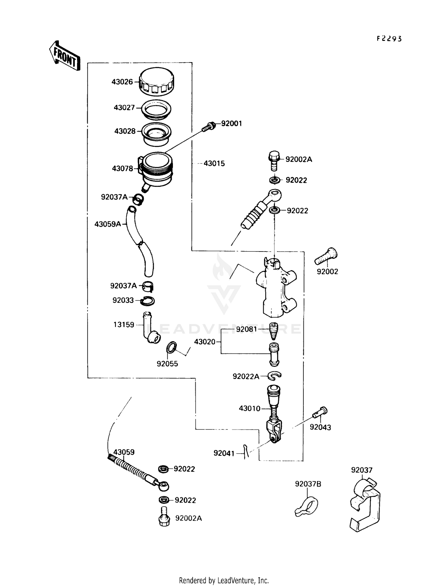 REAR MASTER CYLINDER