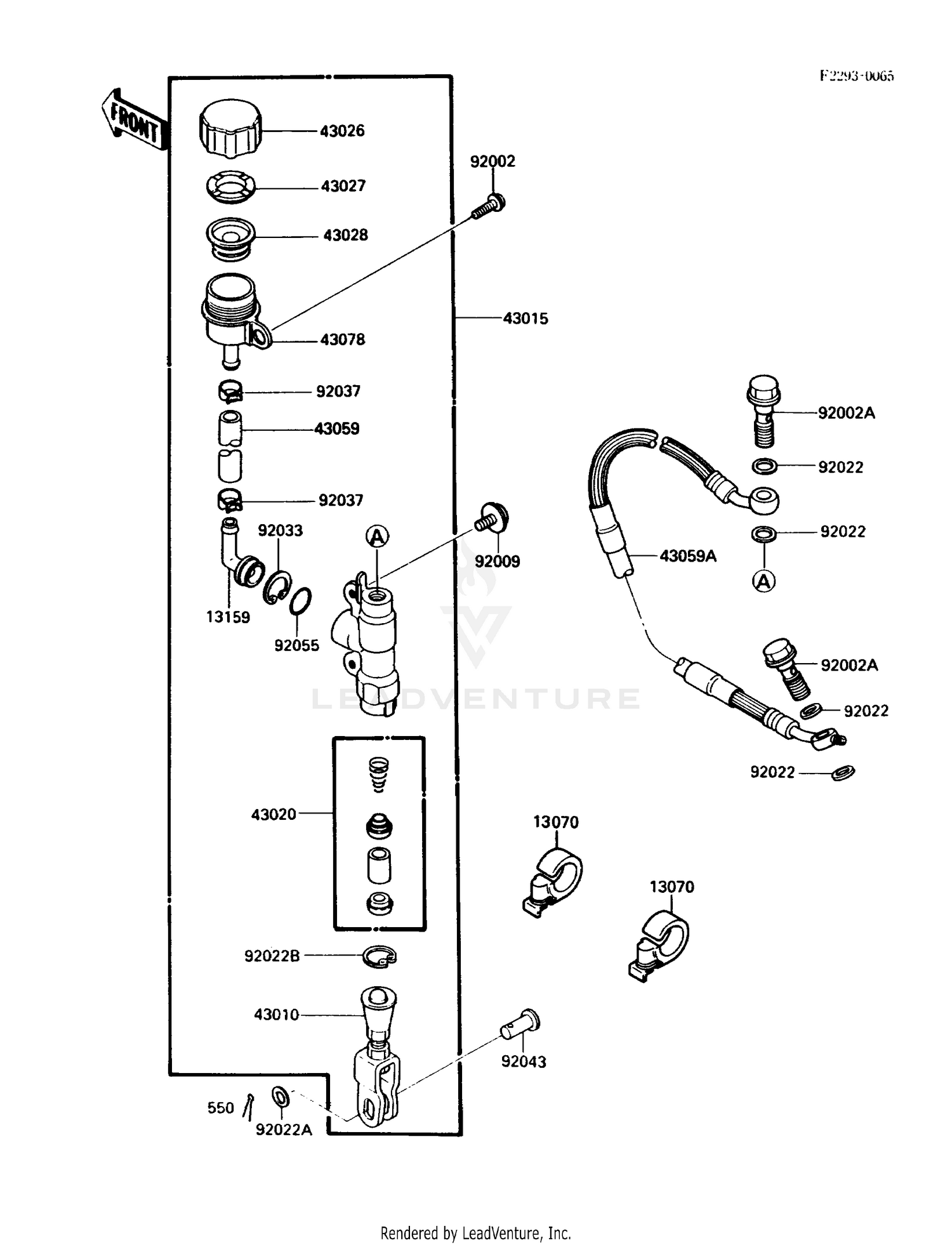 REAR MASTER CYLINDER