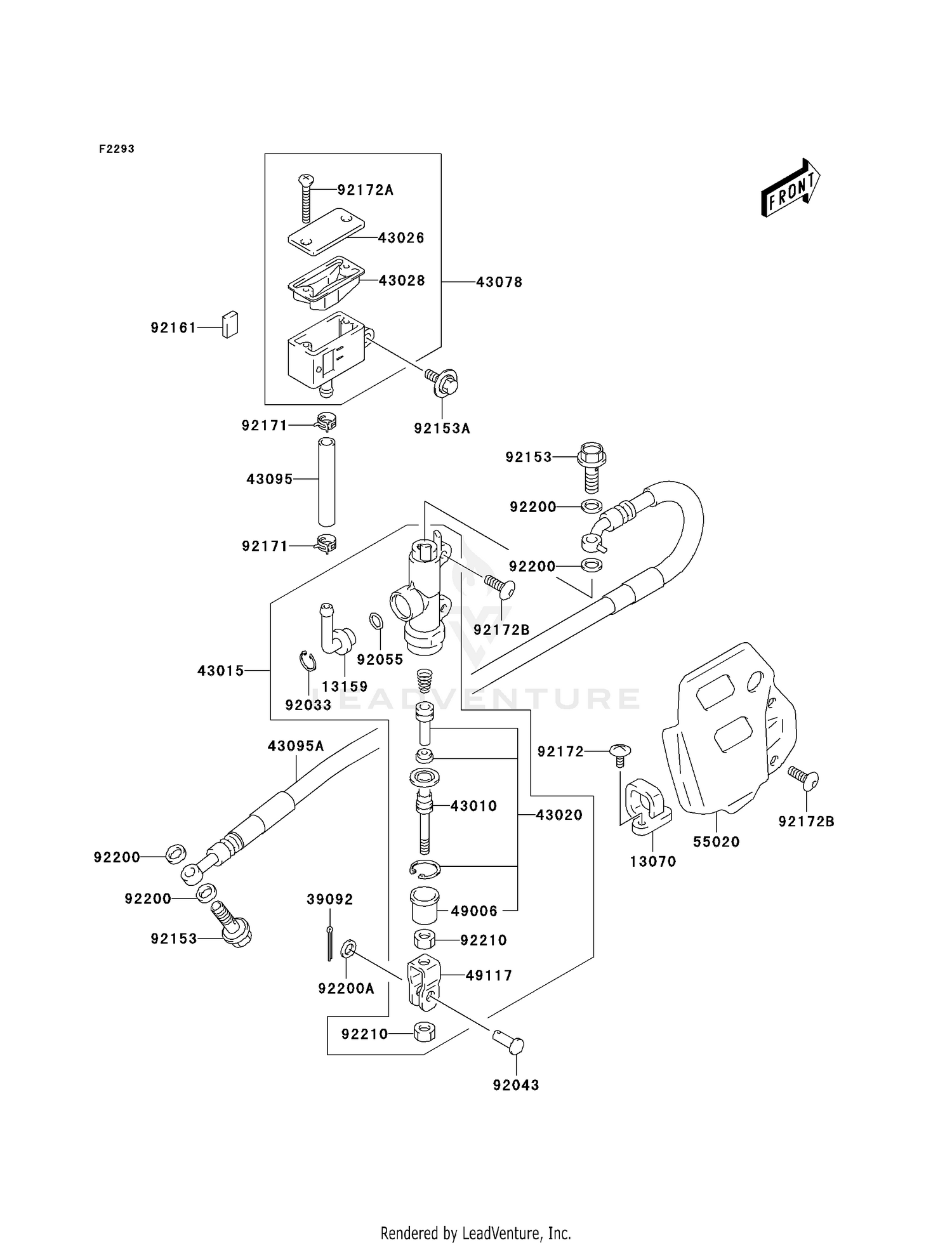 REAR MASTER CYLINDER