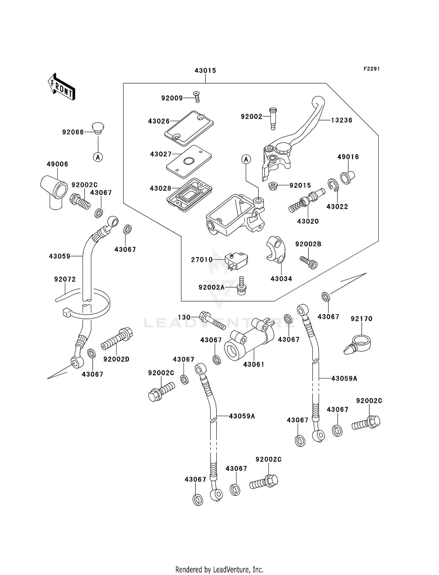 FRONT MASTER CYLINDER