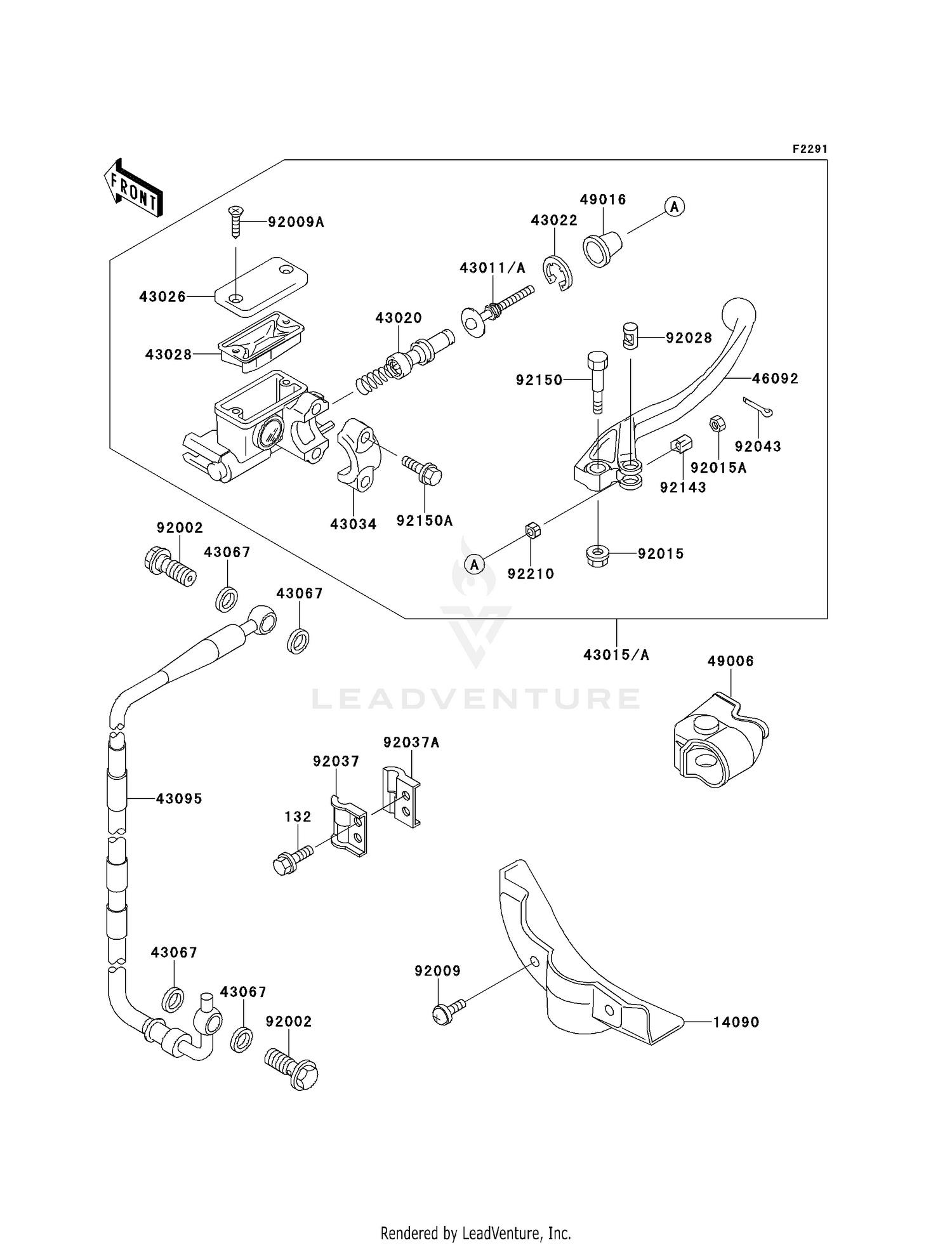 FRONT MASTER CYLINDER