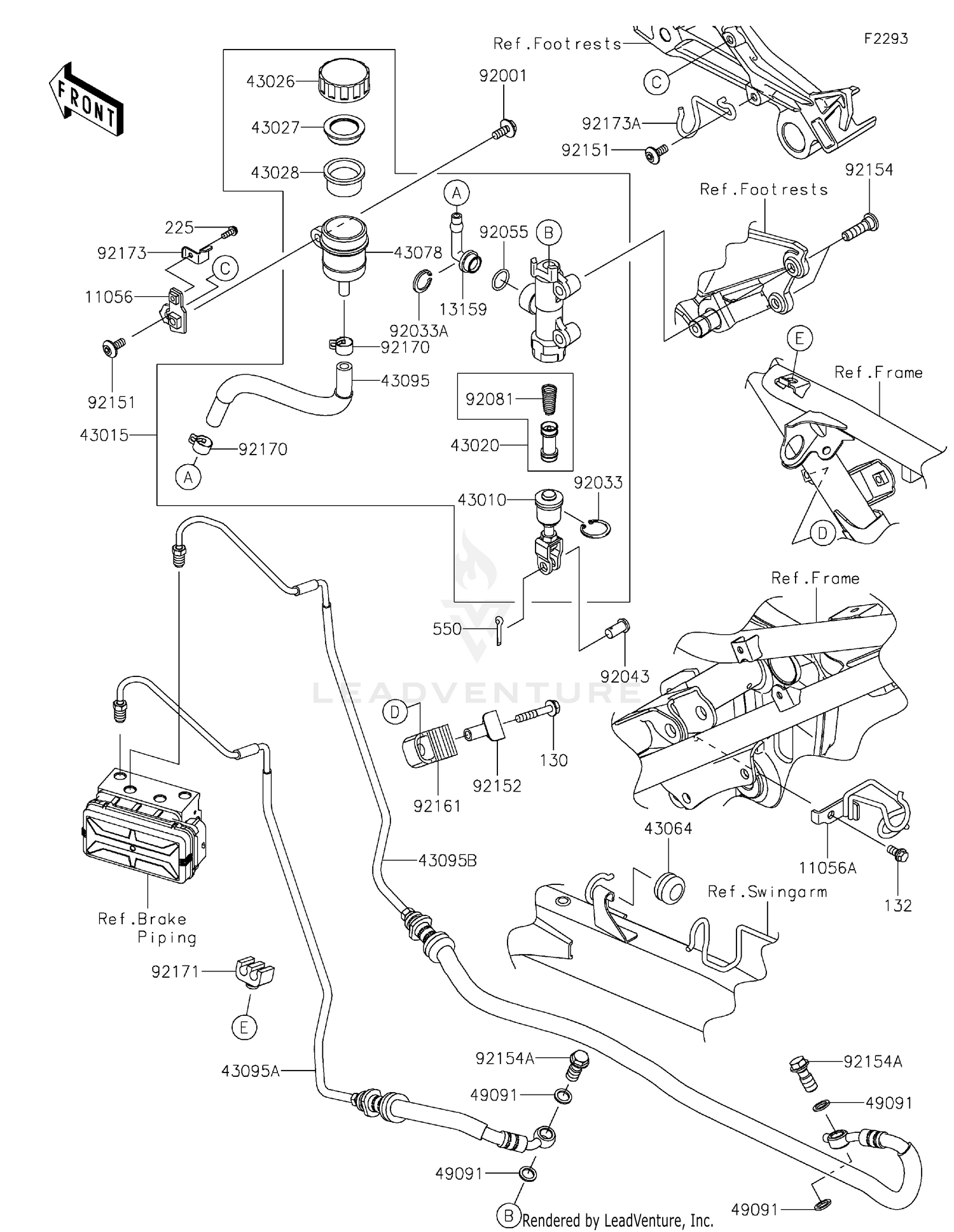 Rear Master Cylinder
