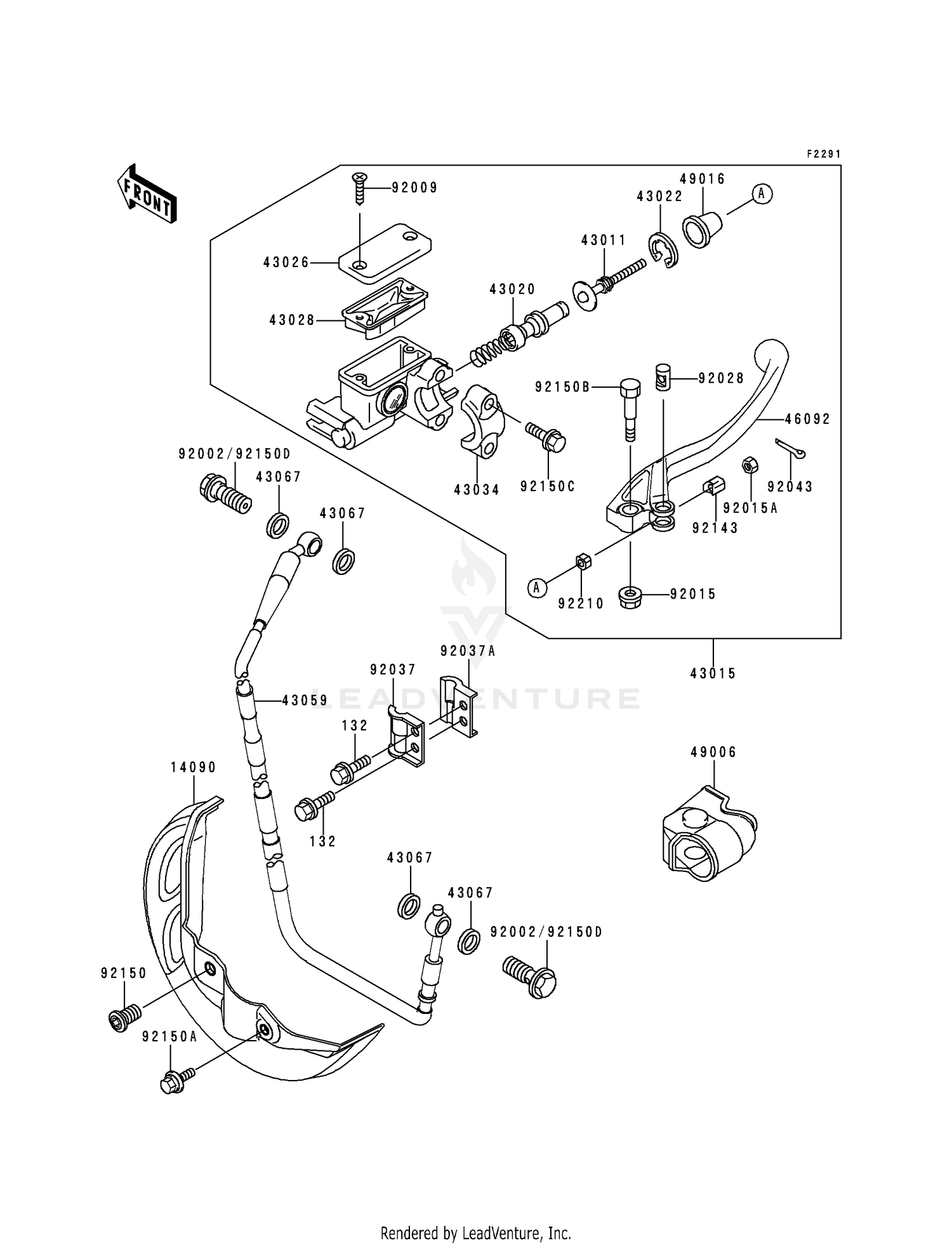 FRONT MASTER CYLINDER
