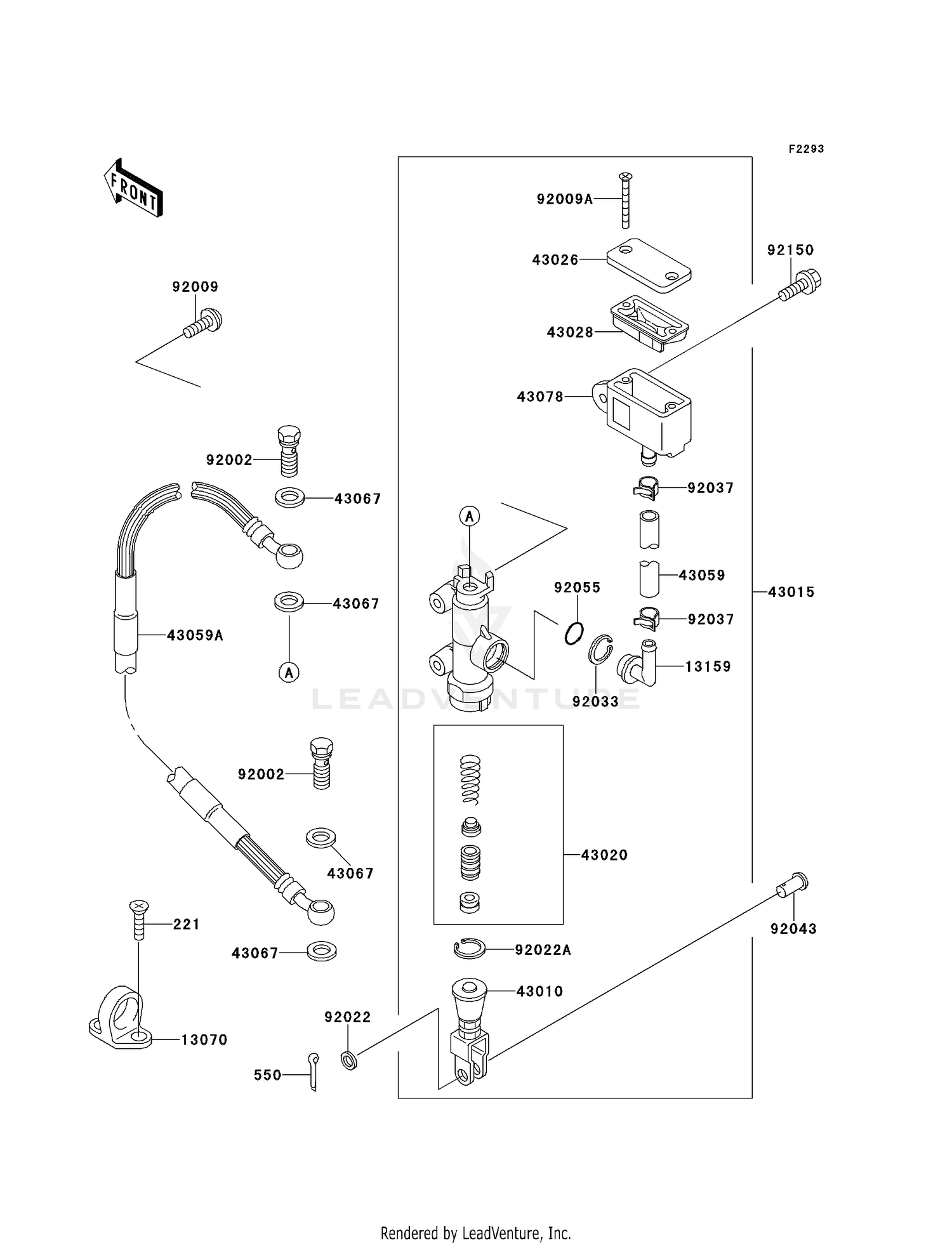 REAR MASTER CYLINDER