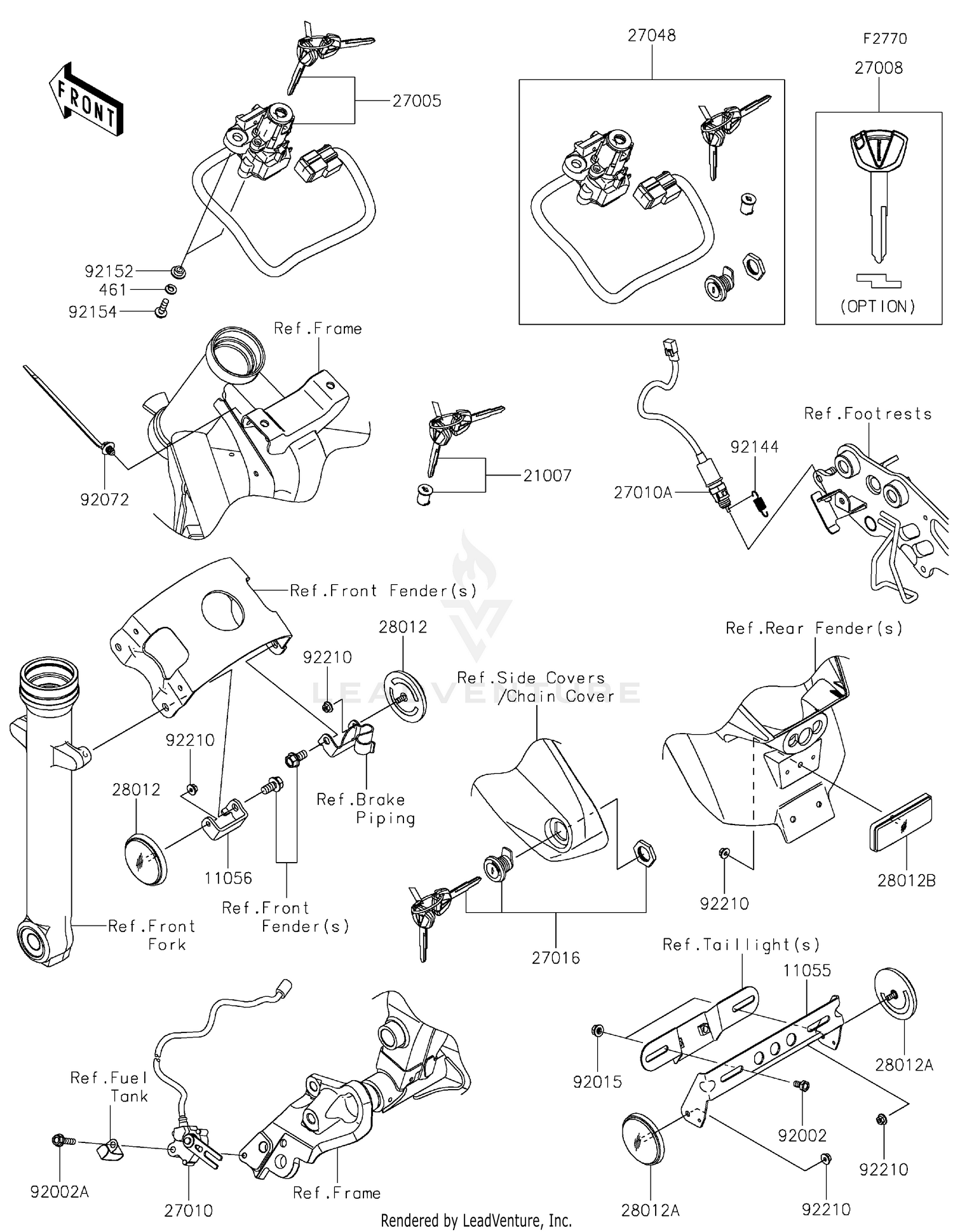 Ignition Switch/Locks/Reflectors