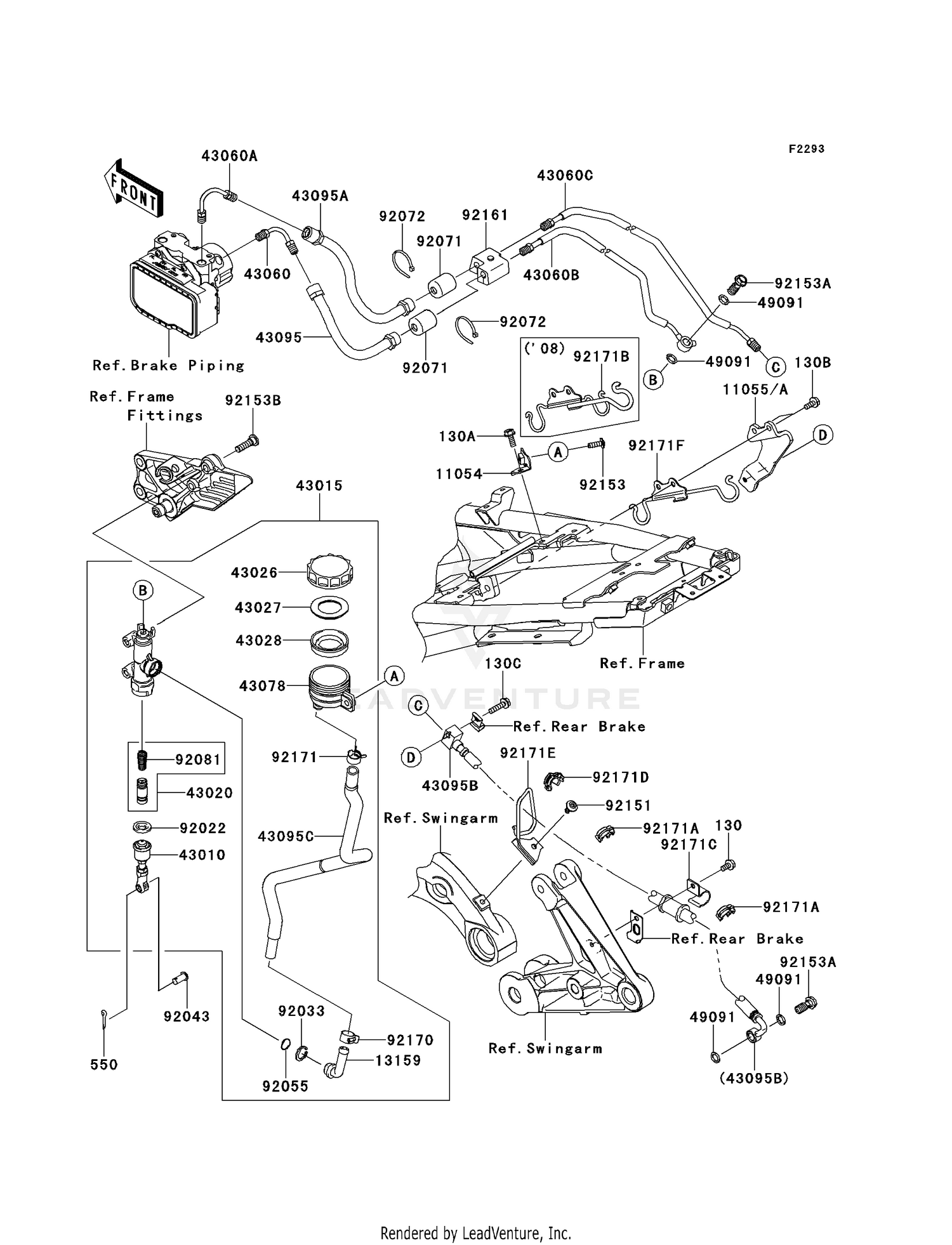 REAR MASTER CYLINDER