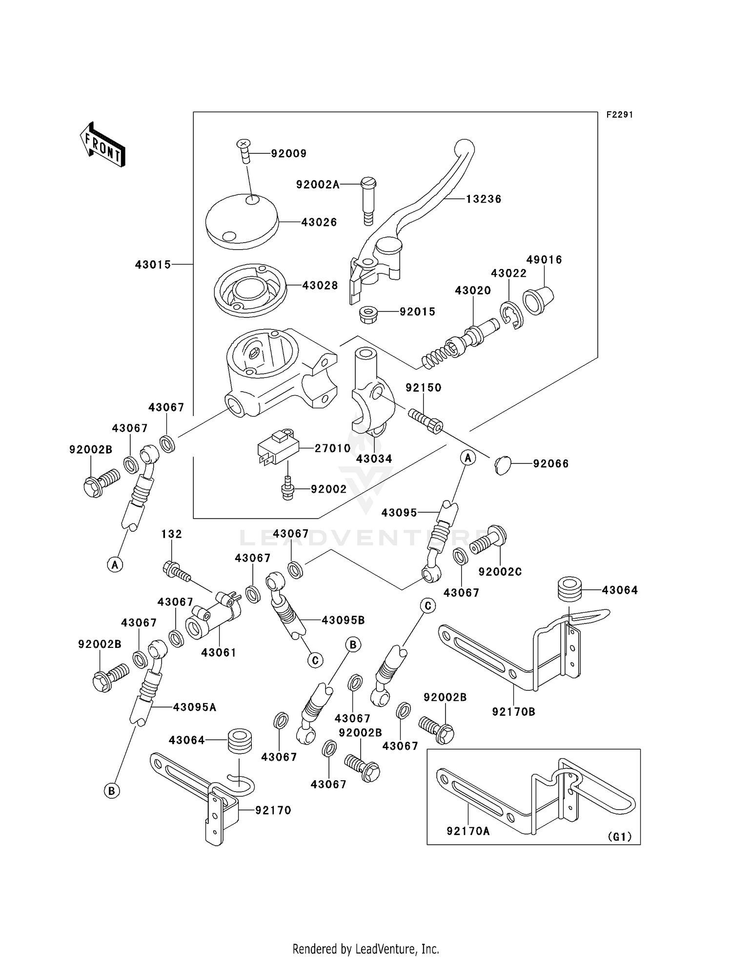 FRONT MASTER CYLINDER
