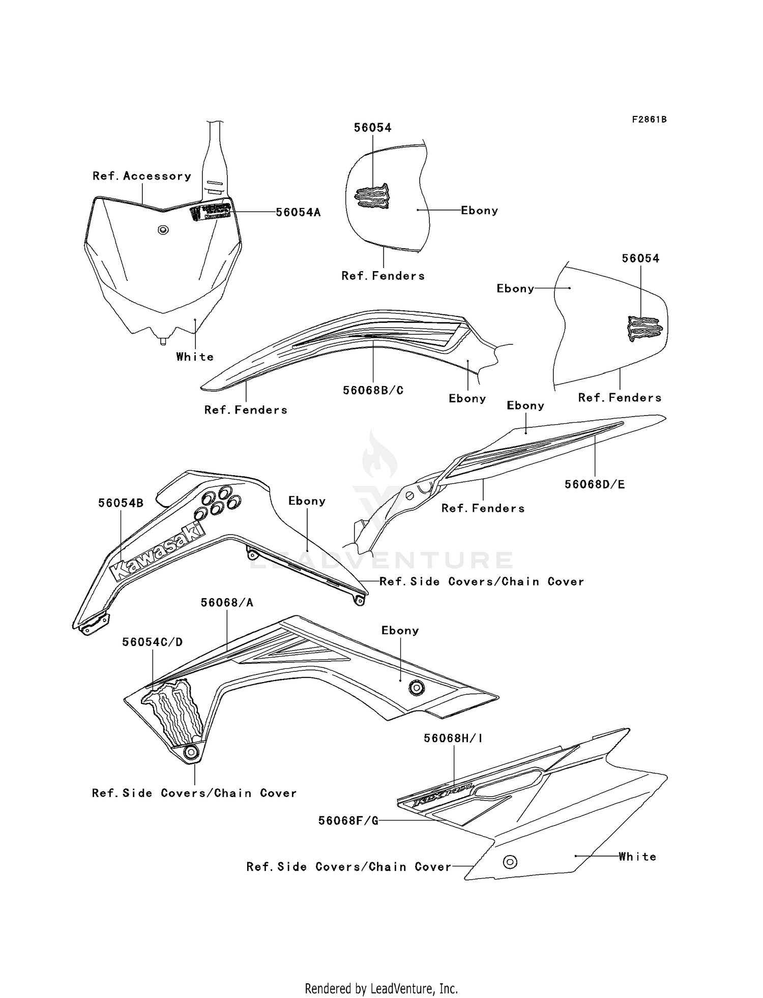 DECALS (EBONY)(B9FA)