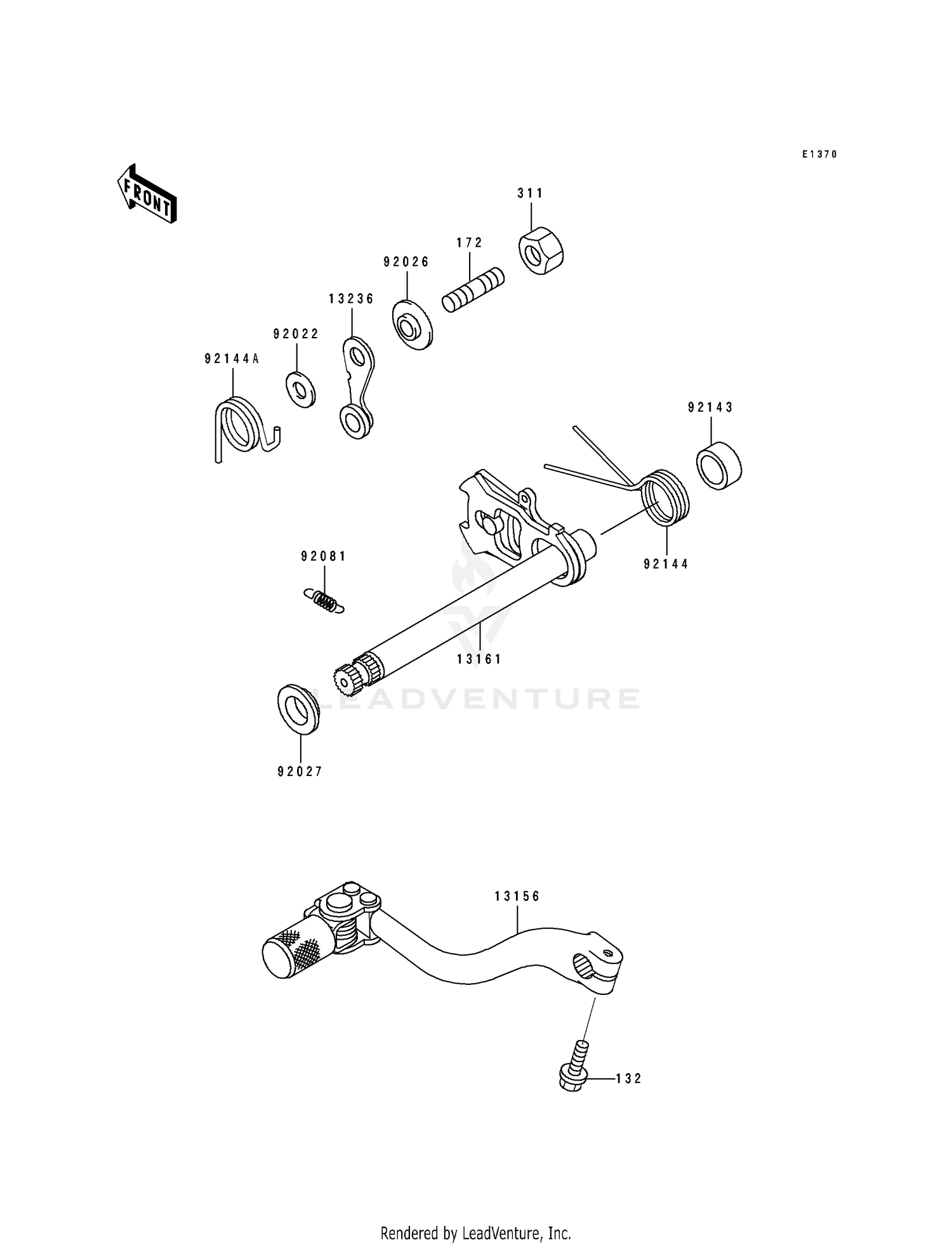 GEAR CHANGE MECHANISM