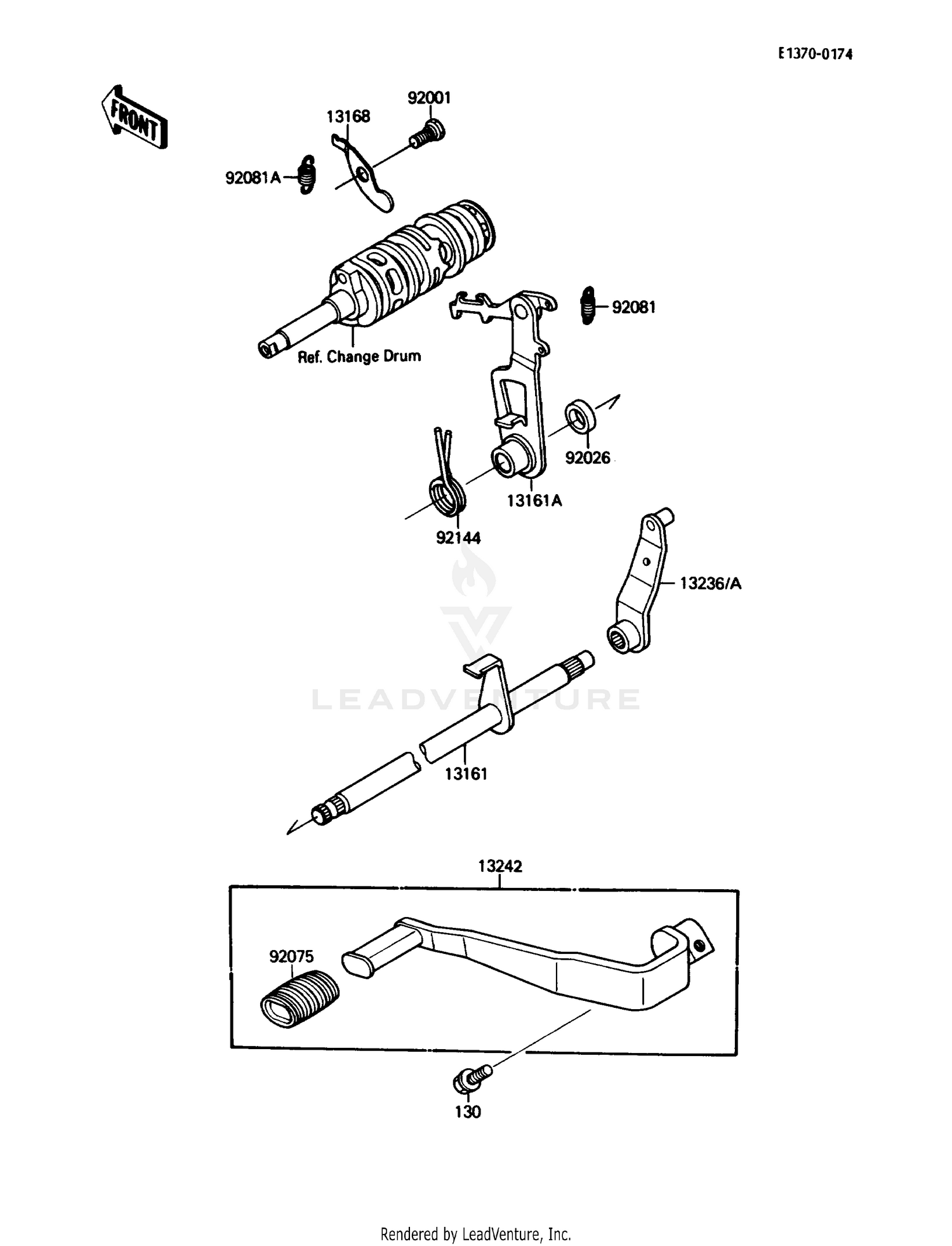 GEAR CHANGE MECHANISM