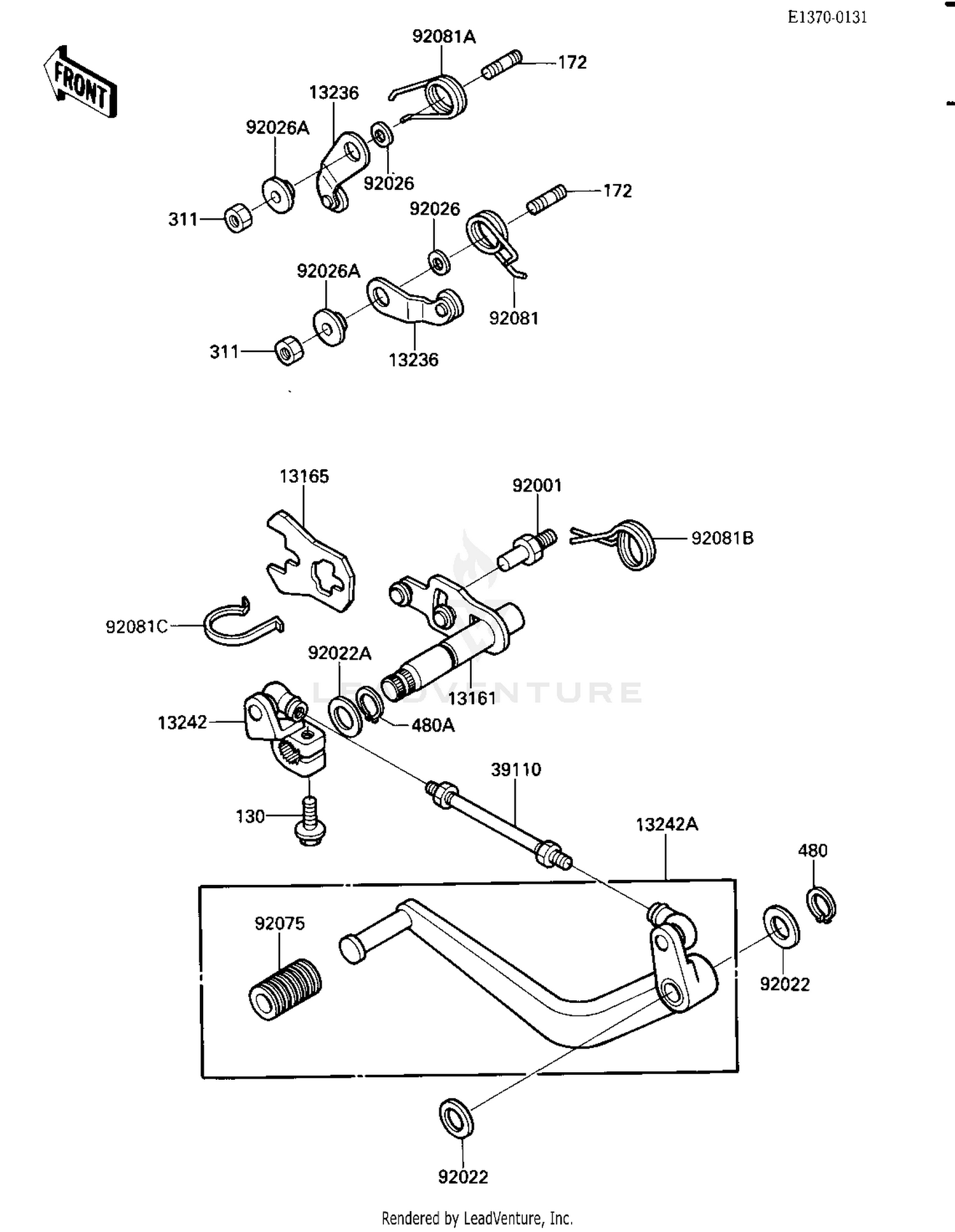 GEAR CHANGE MECHANISM