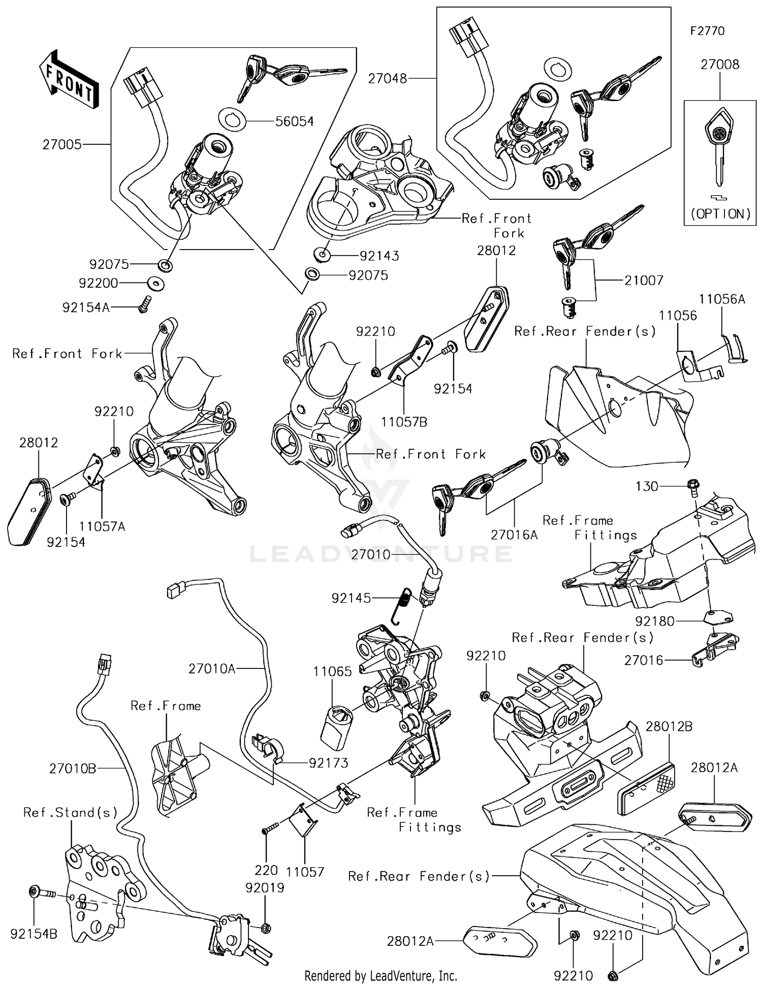 Ignition Switch/Locks/Reflectors