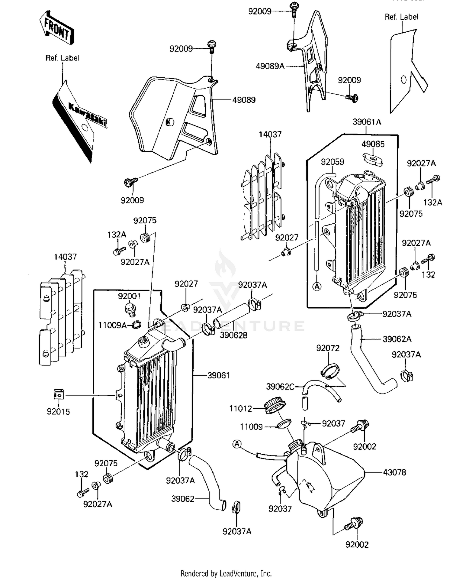 RADIATOR/COOLANT TANK