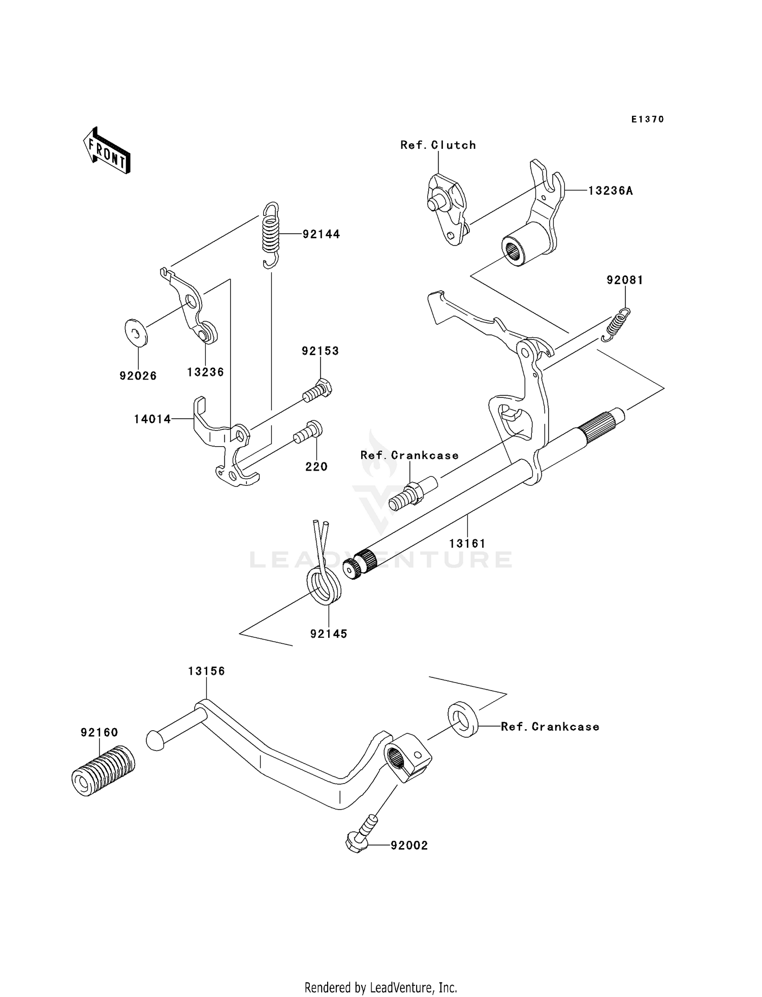 GEAR CHANGE MECHANISM