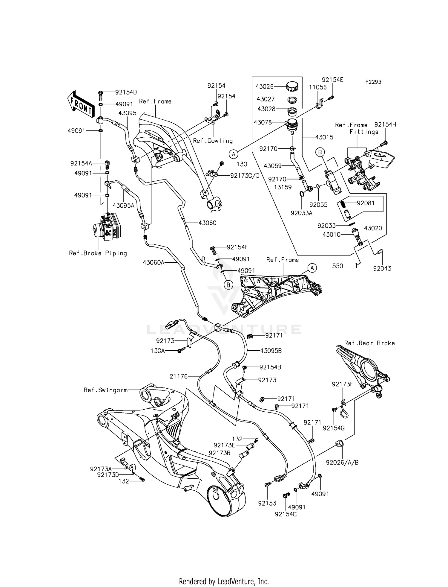 REAR MASTER CYLINDER