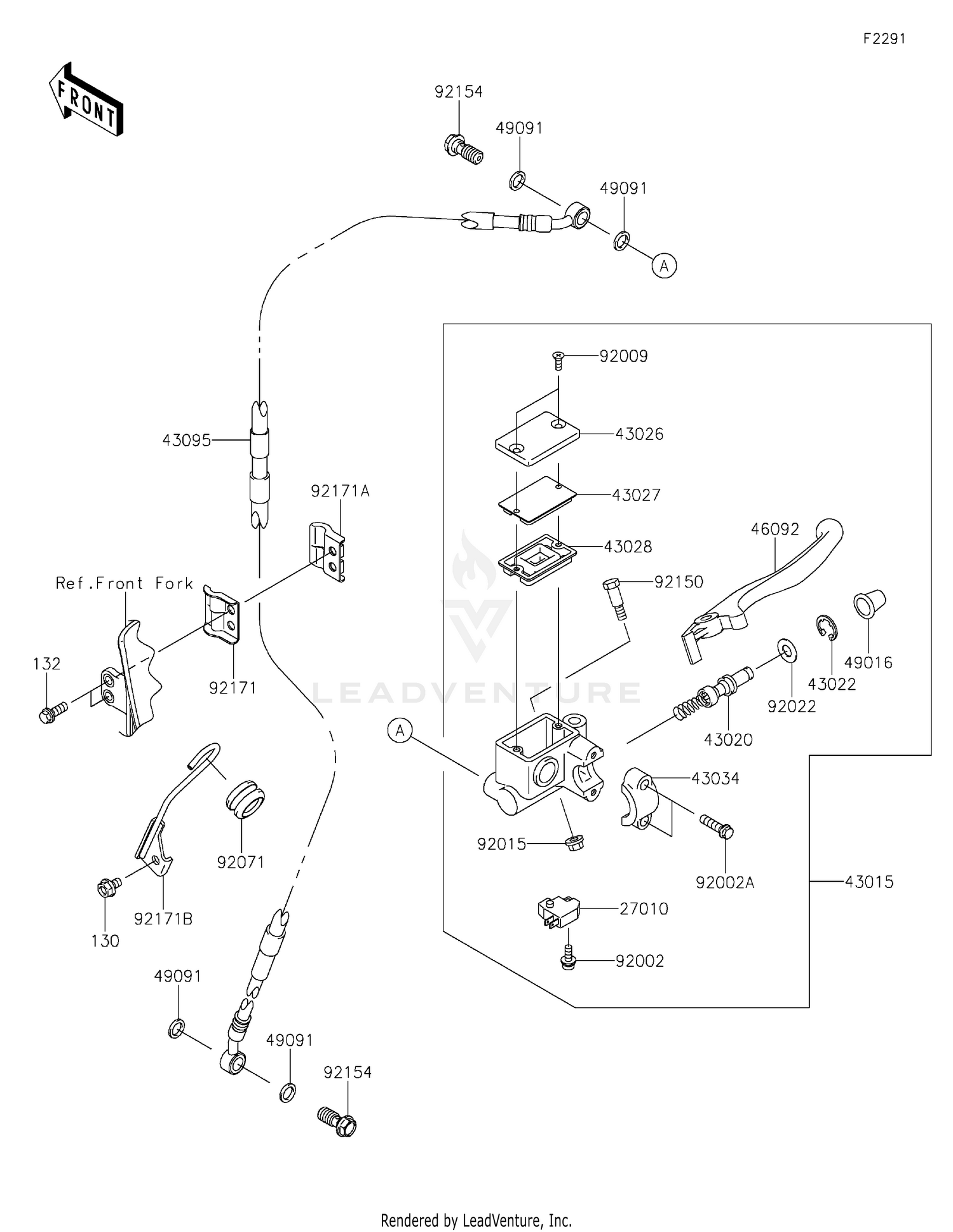 Front Master Cylinder