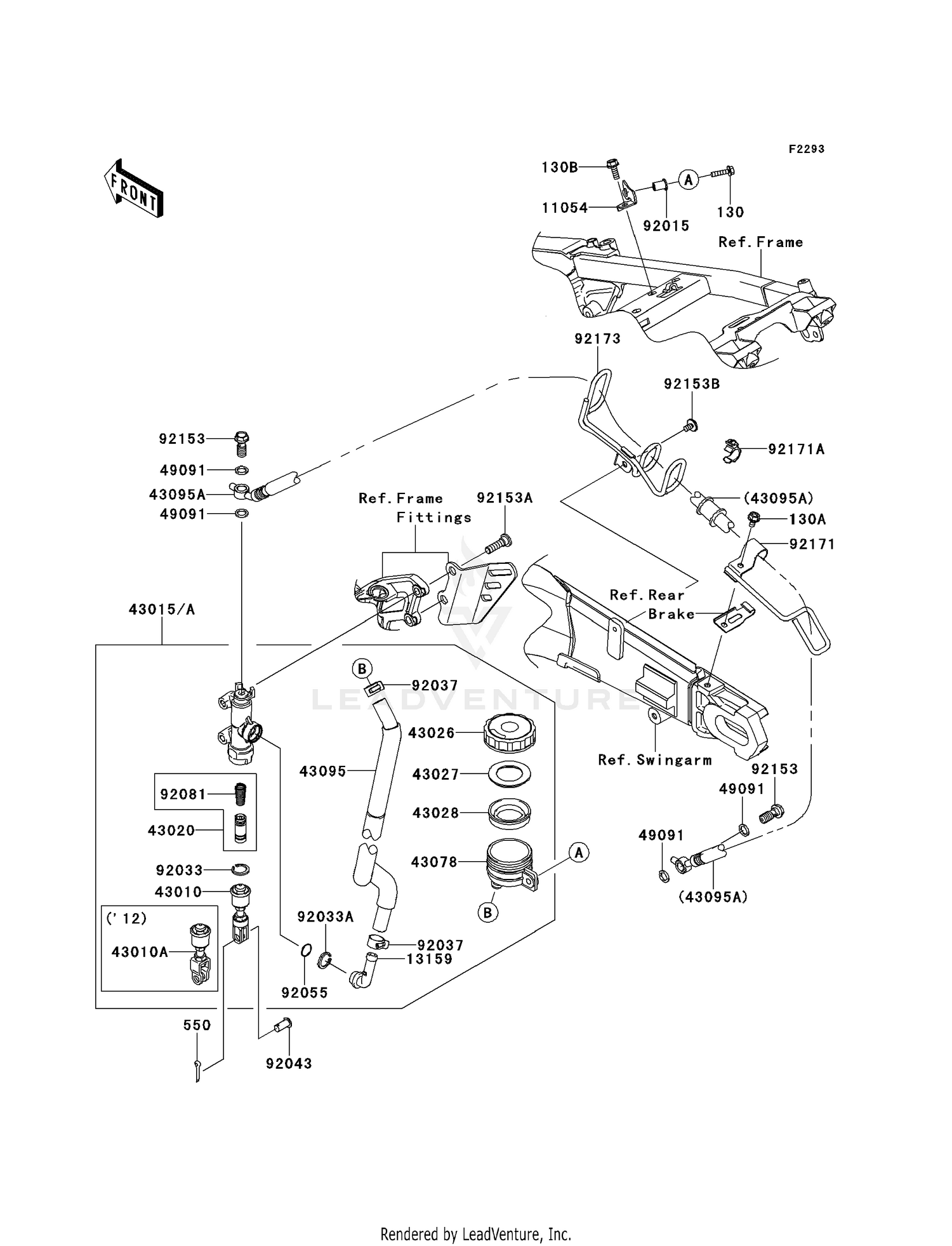 REAR MASTER CYLINDER