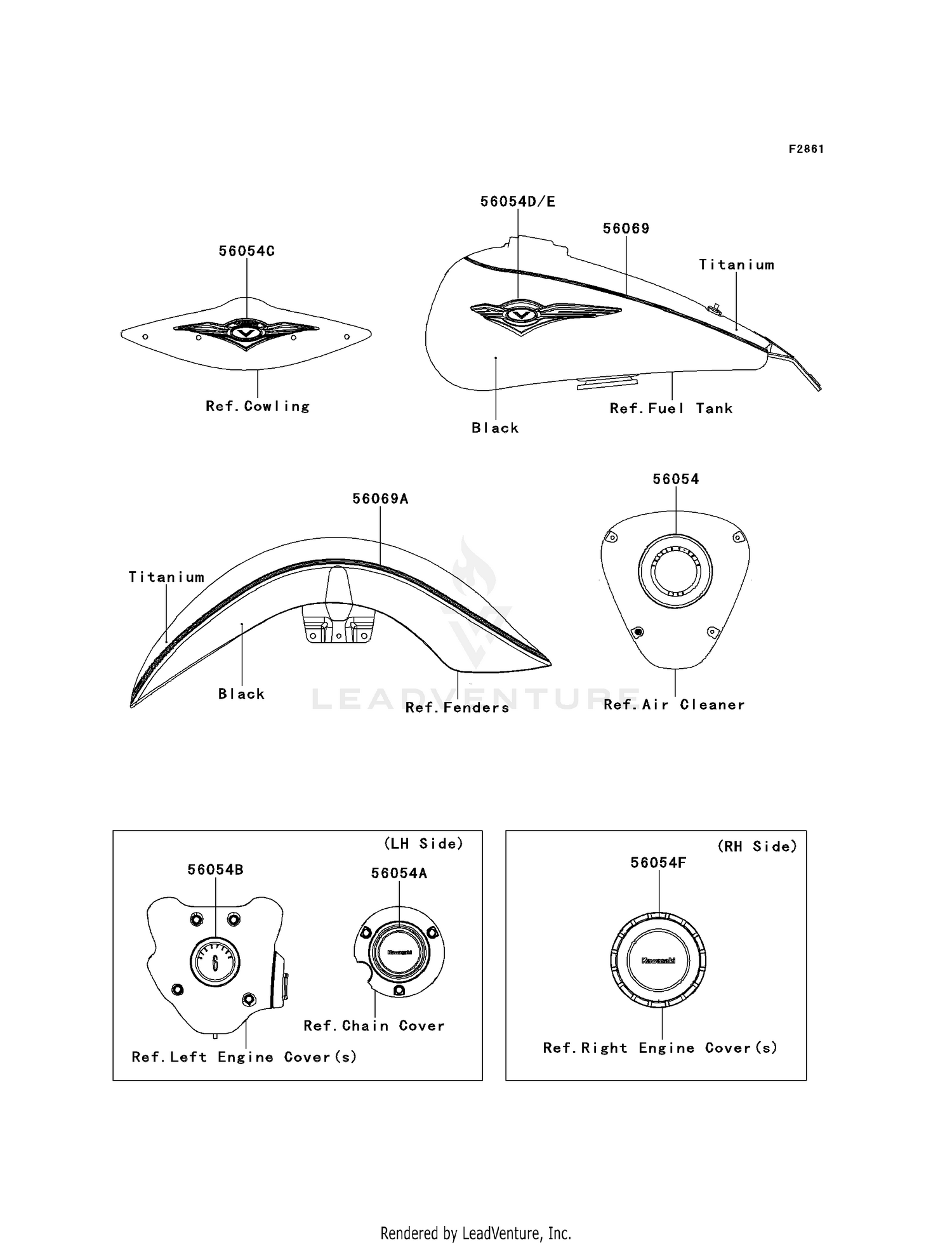 DECALS (BLACK/TITANIUM)