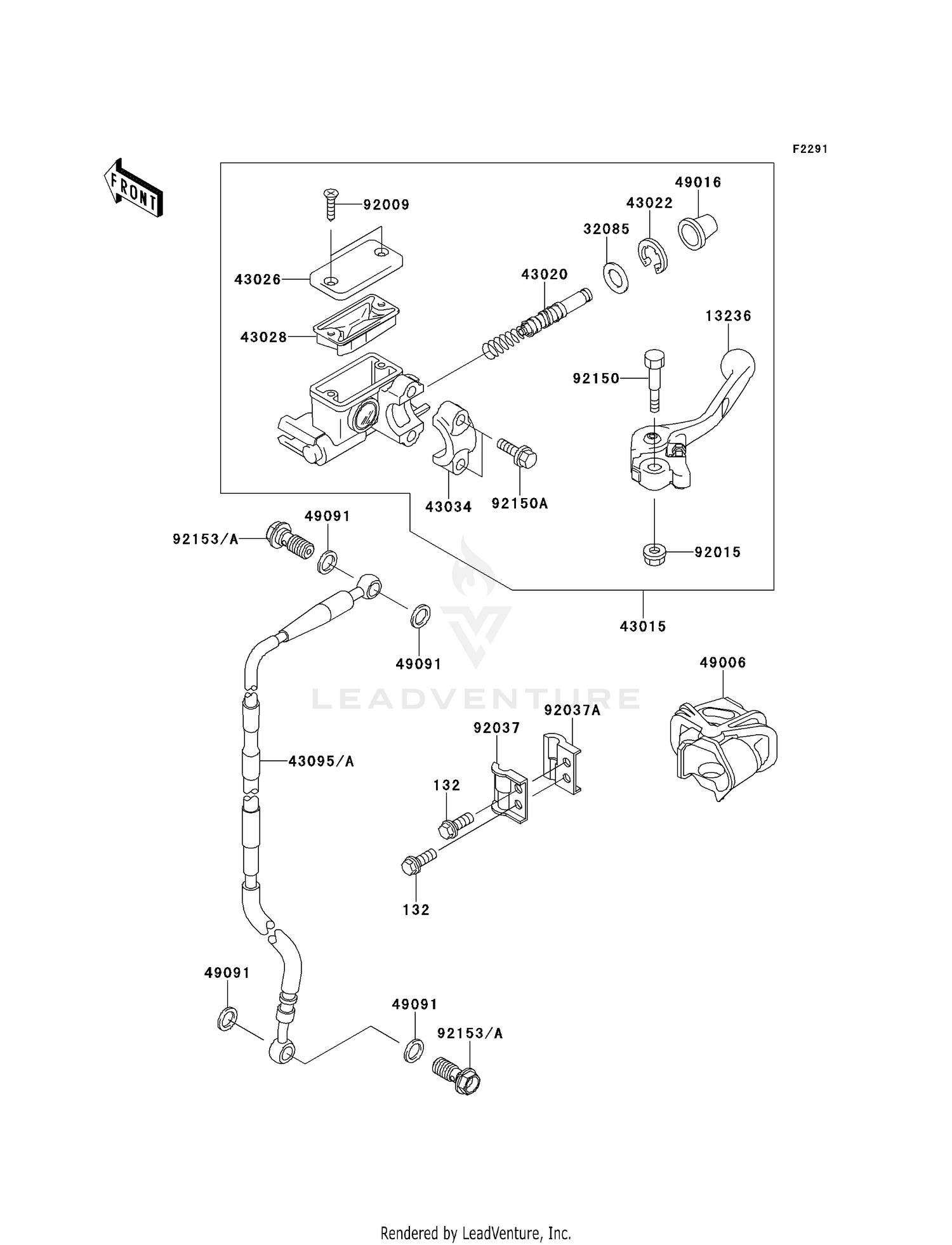 FRONT MASTER CYLINDER