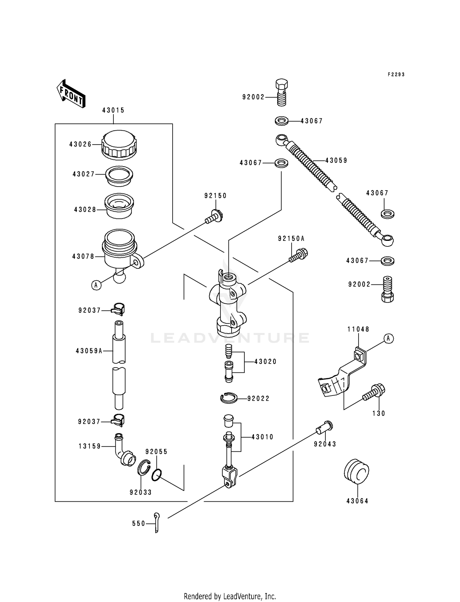 REAR MASTER CYLINDER