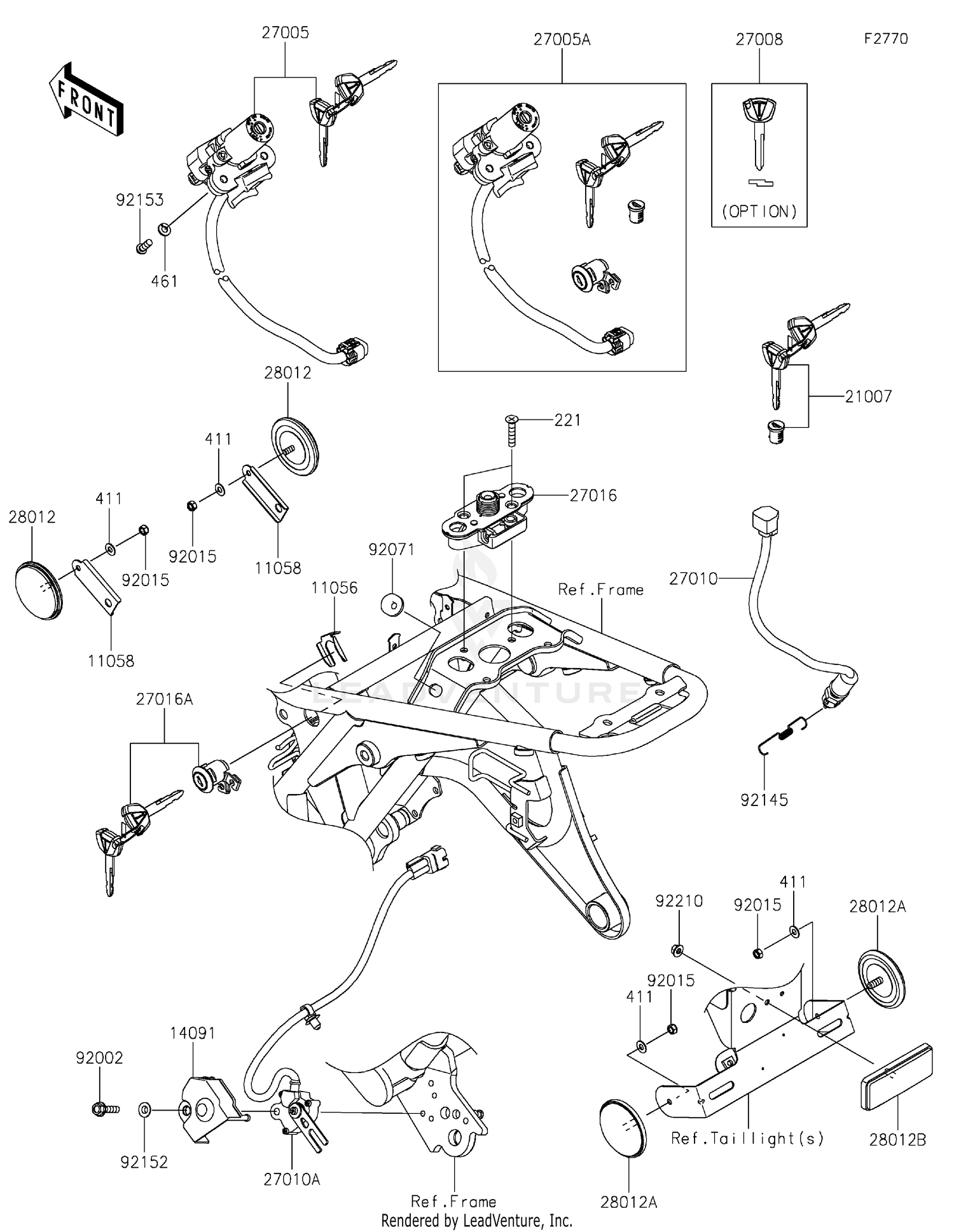 Ignition Switch/Locks/Reflectors