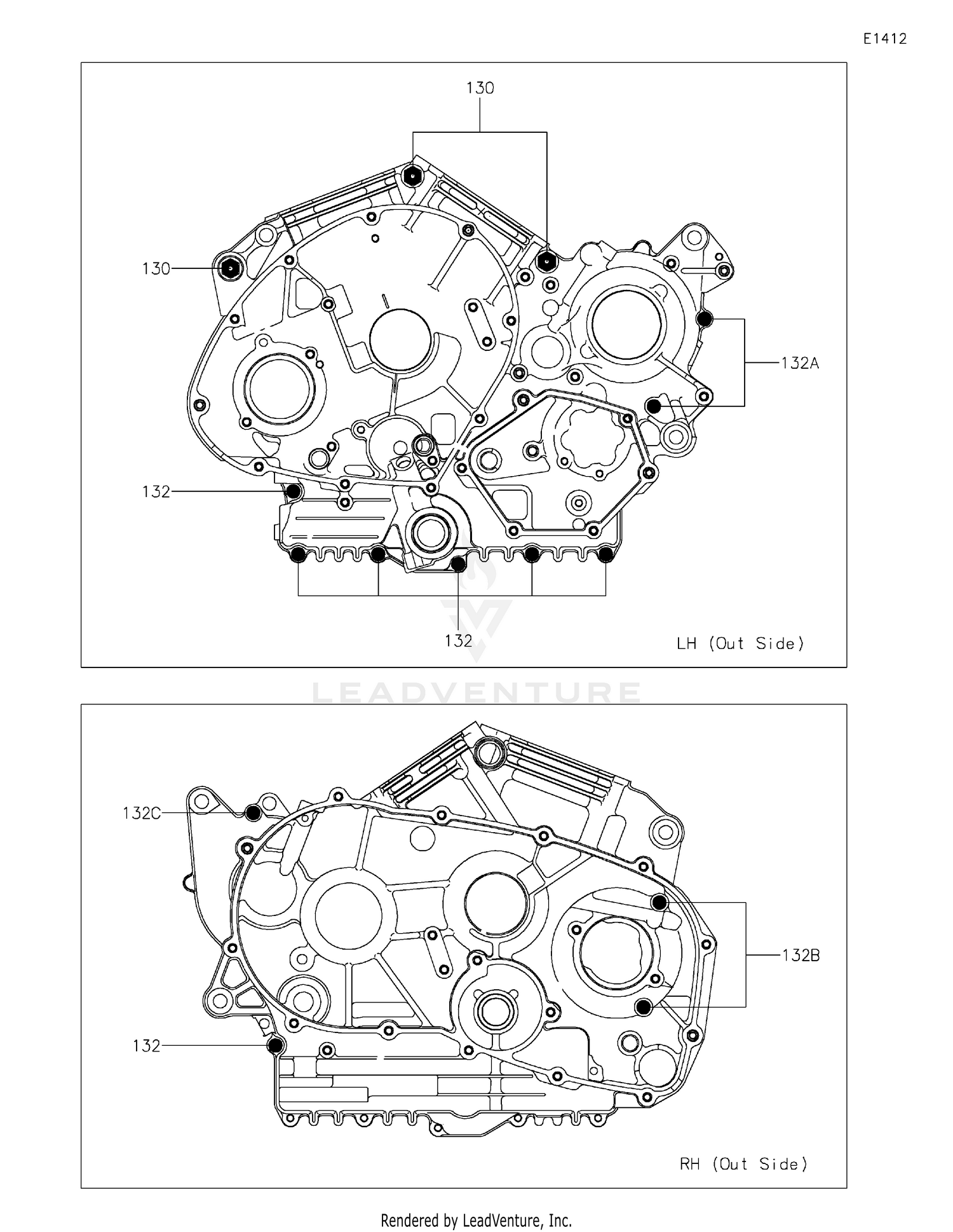 Crankcase Bolt Pattern
