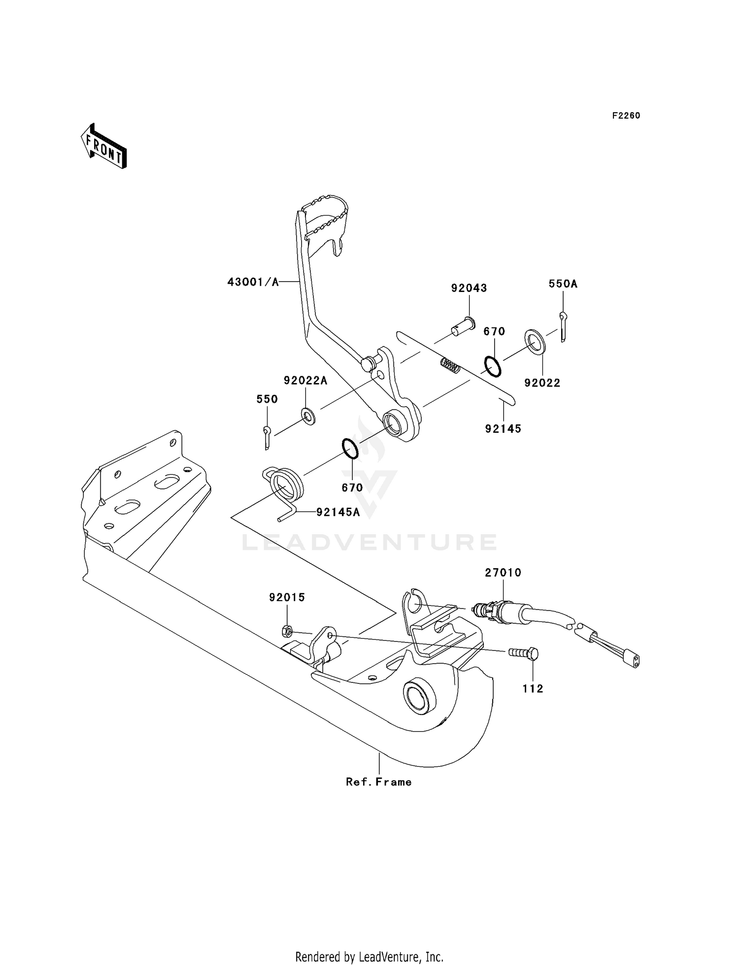 BRAKE PEDAL