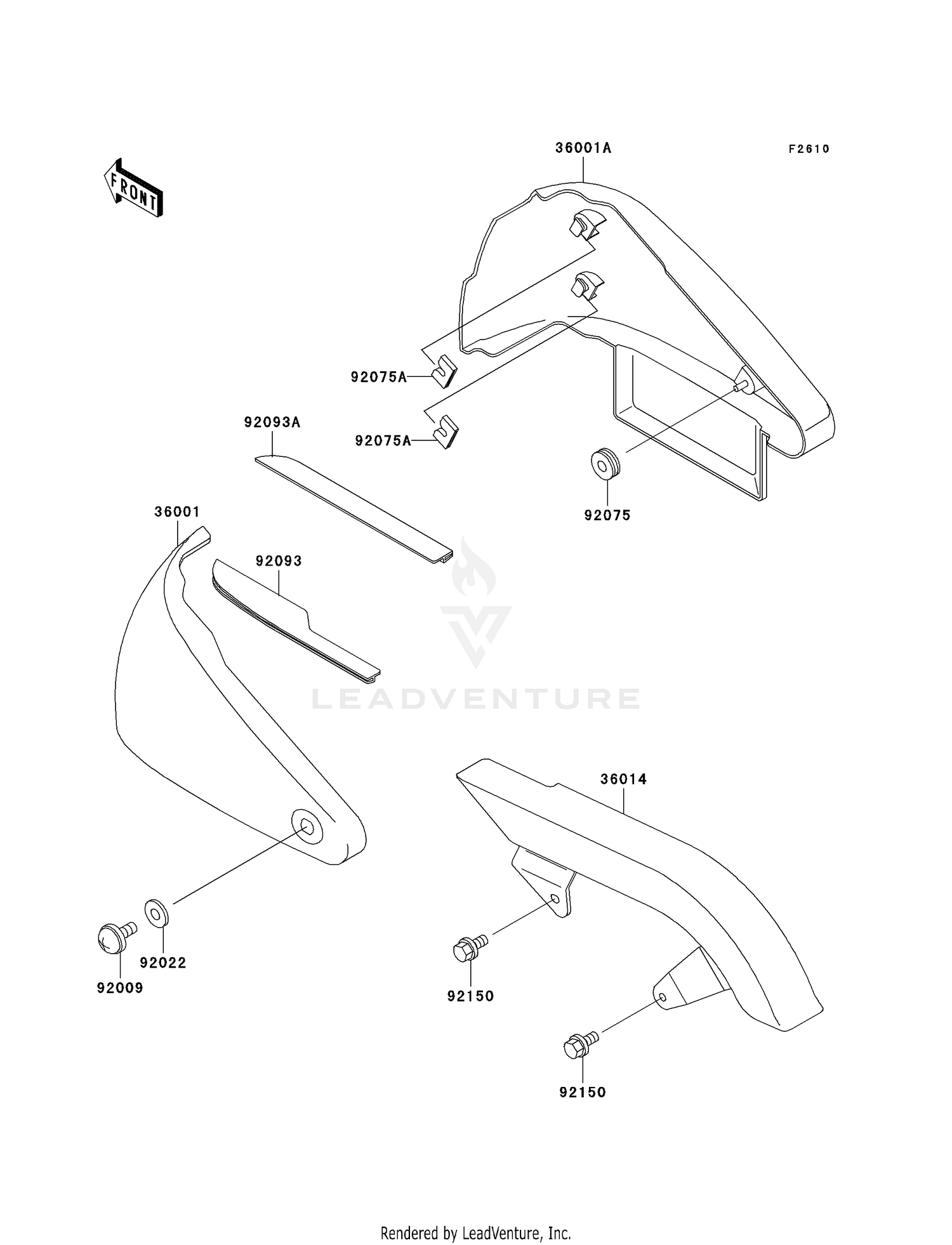 SIDE COVERS/CHAIN COVER