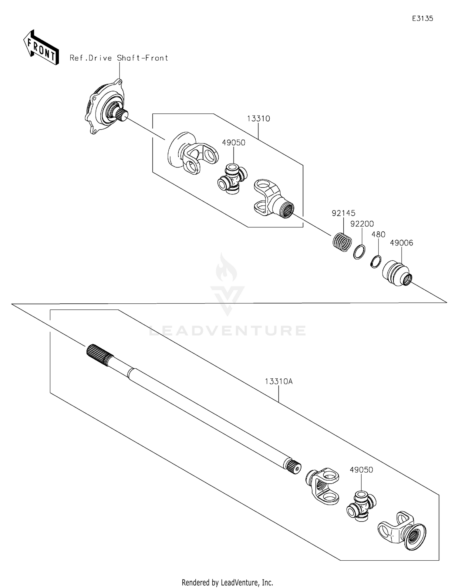Drive Shaft-Propeller