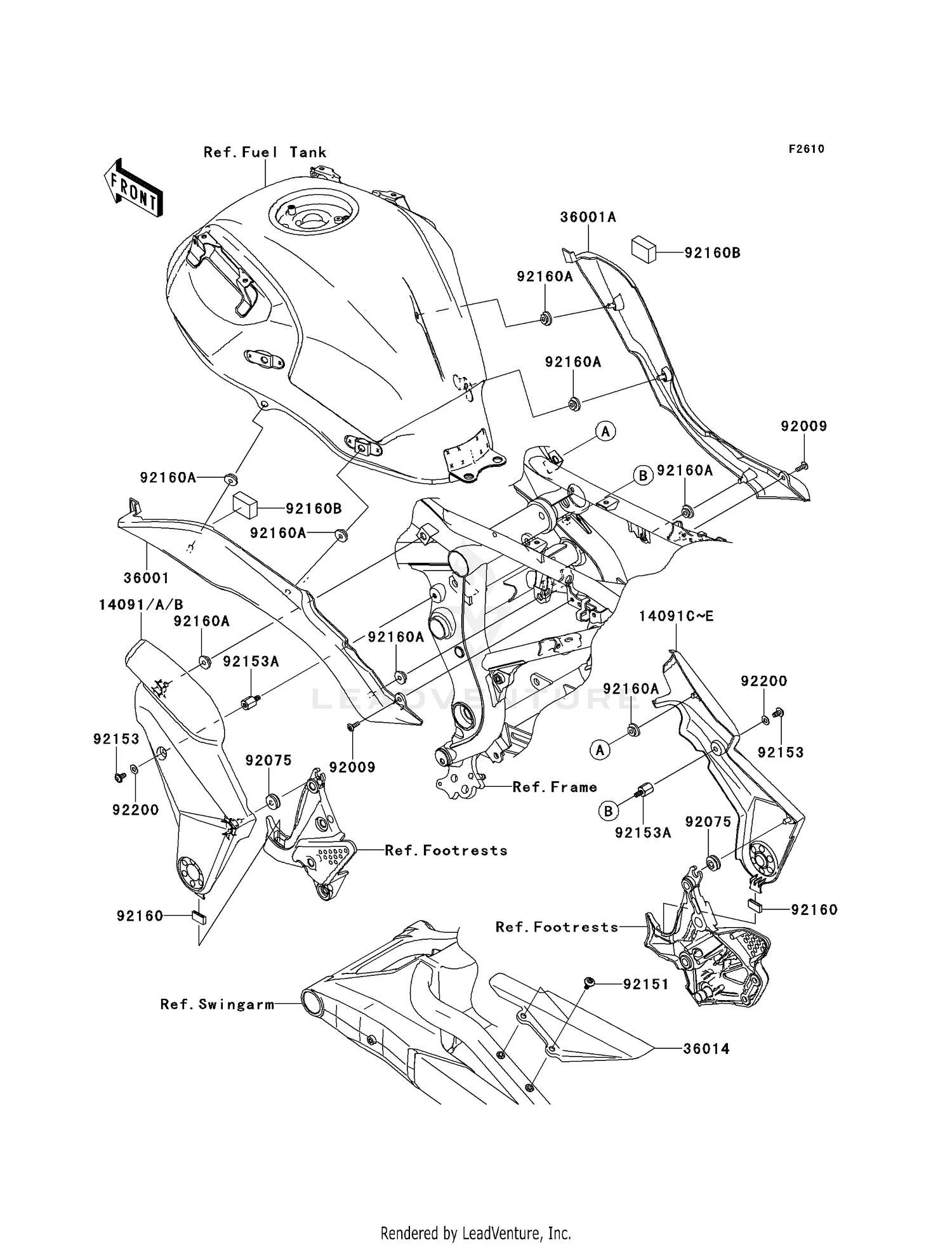 SIDE COVERS/CHAIN COVER