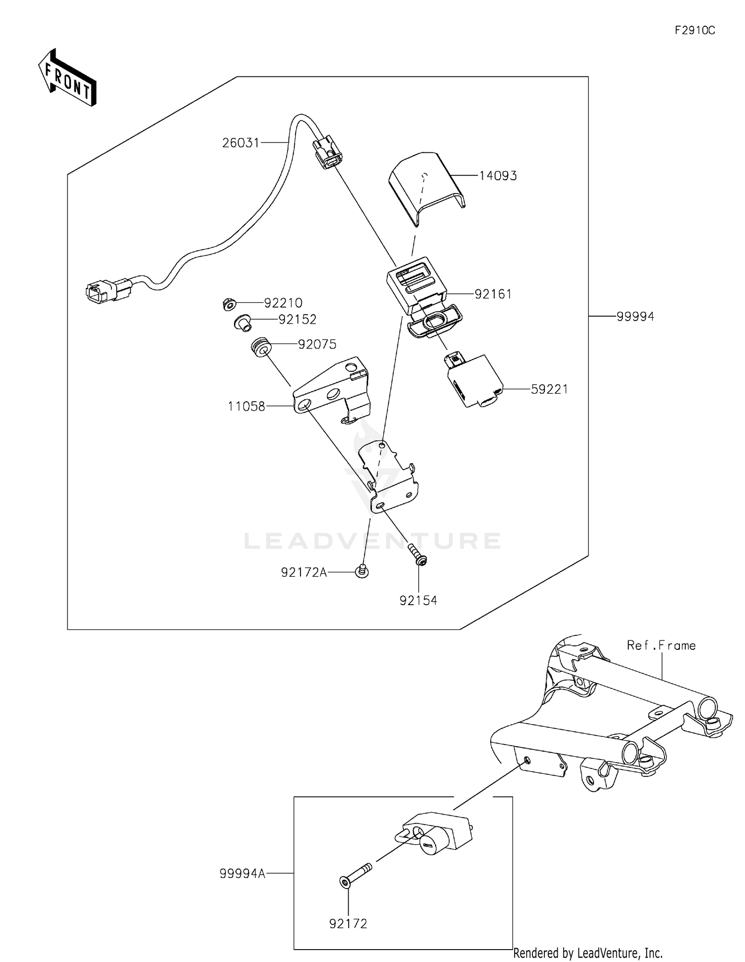 Accessory(Helmet Lock and USB)