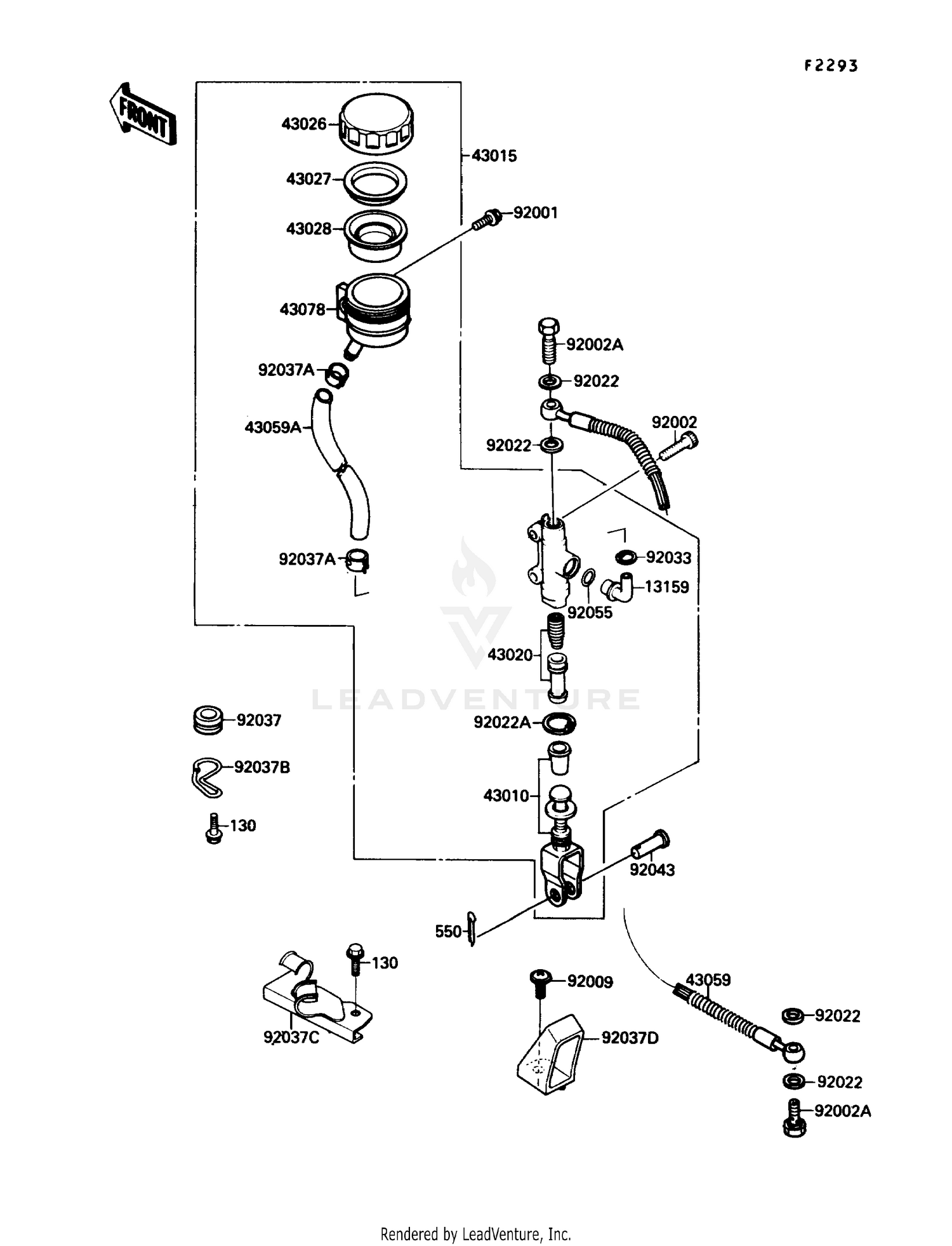 REAR MASTER CYLINDER