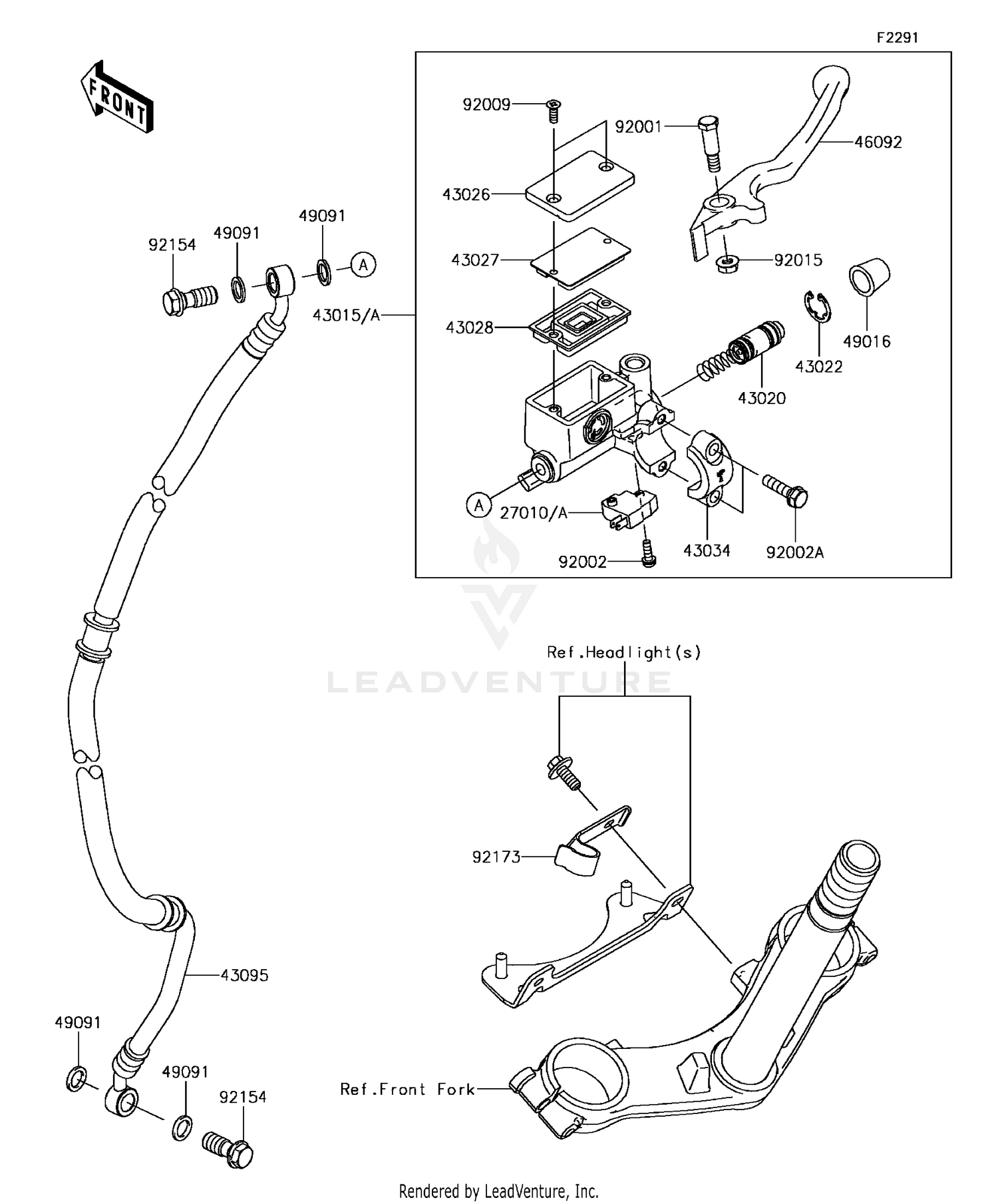 Front Master Cylinder