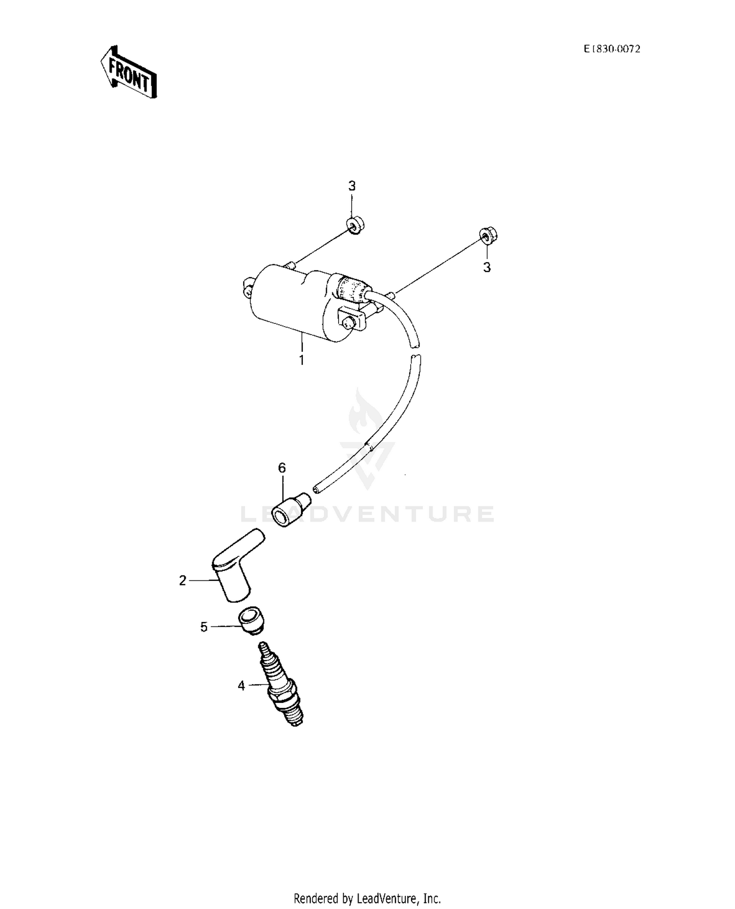 IGNITION COIL ('83 C1)