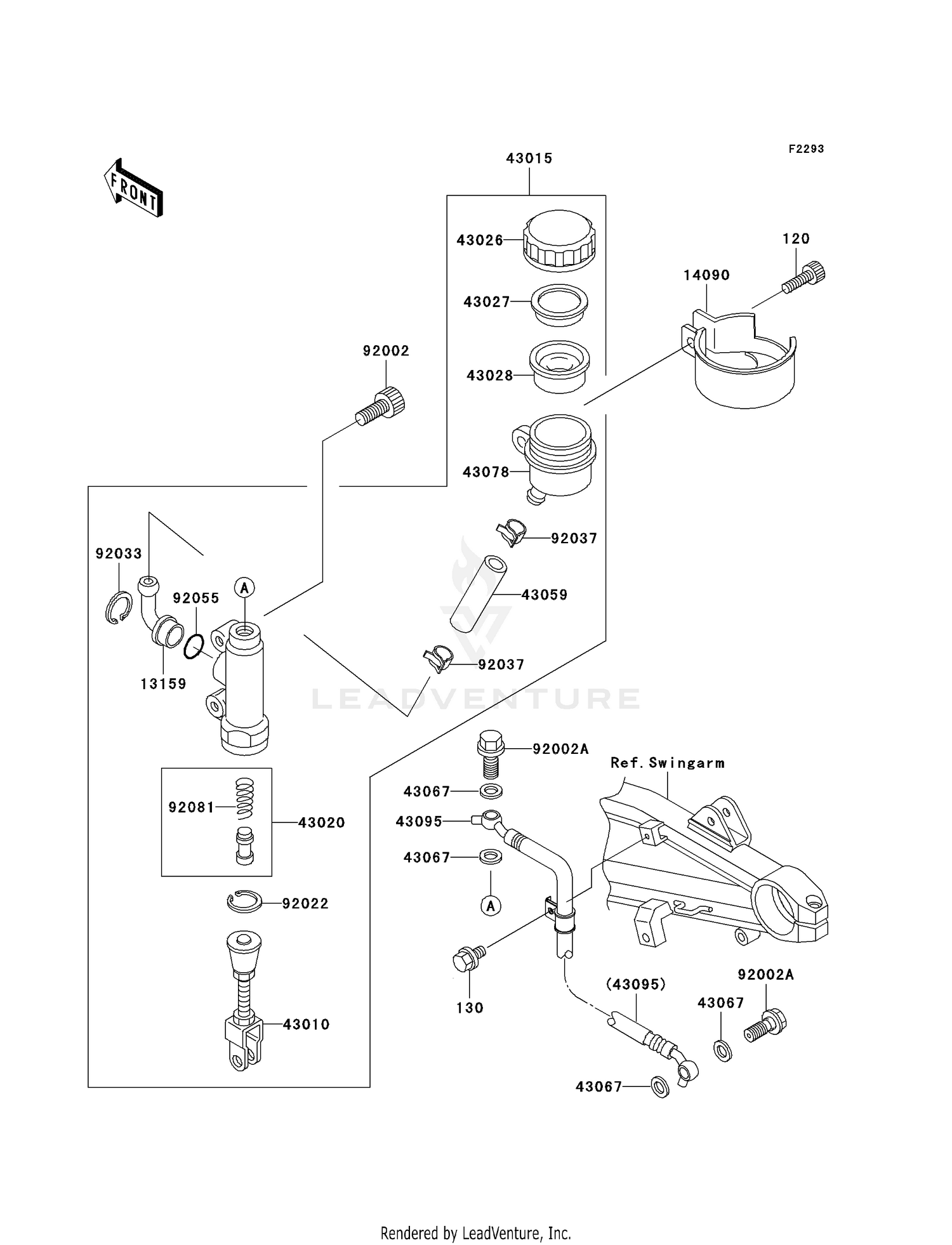 REAR MASTER CYLINDER