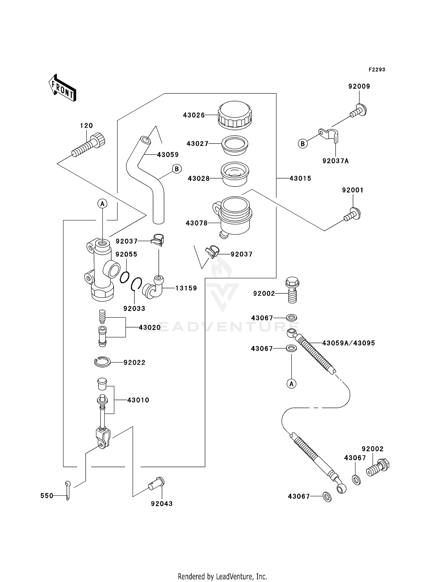 REAR MASTER CYLINDER