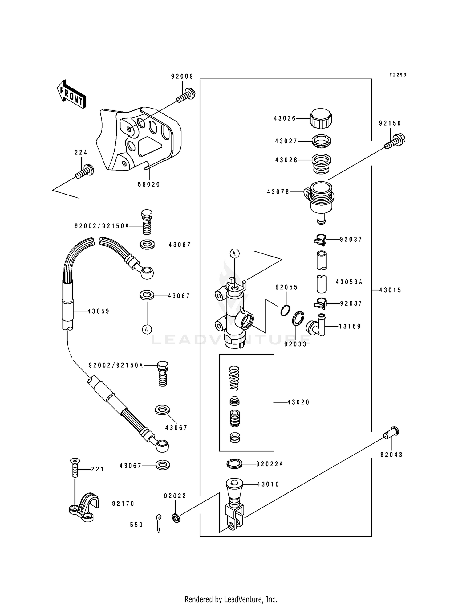 REAR MASTER CYLINDER