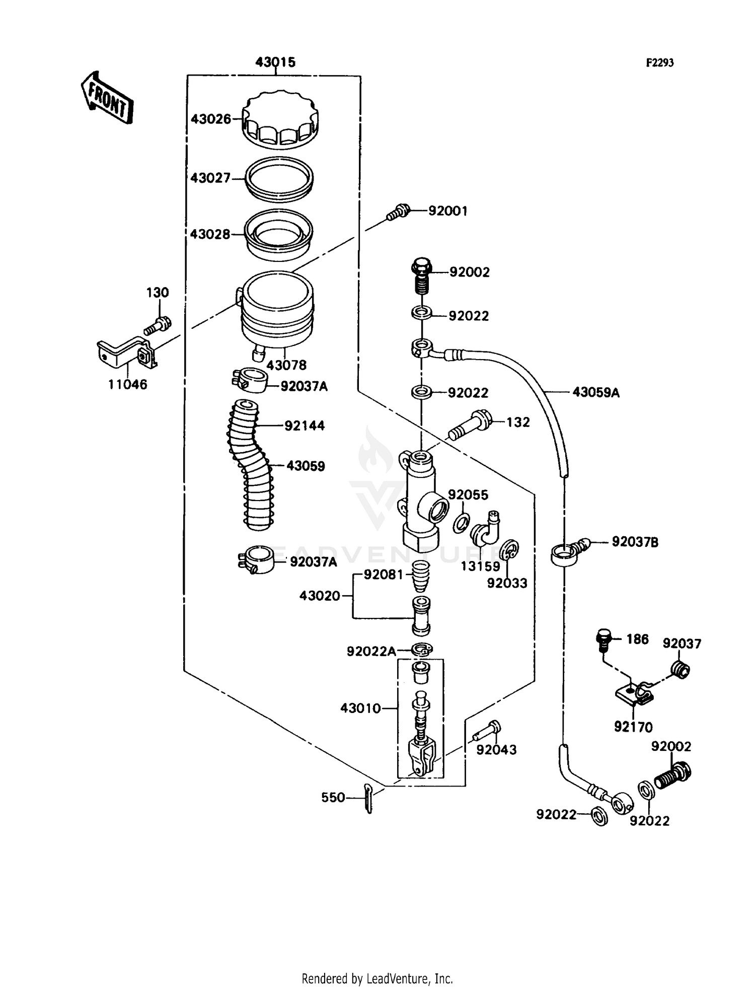REAR MASTER CYLINDER