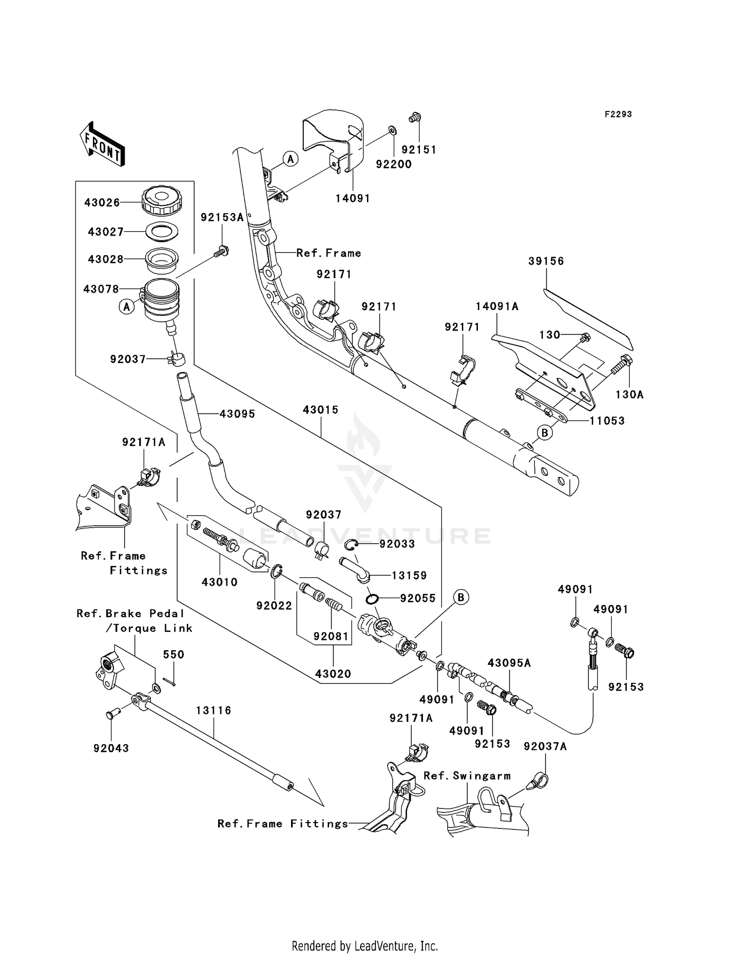 REAR MASTER CYLINDER
