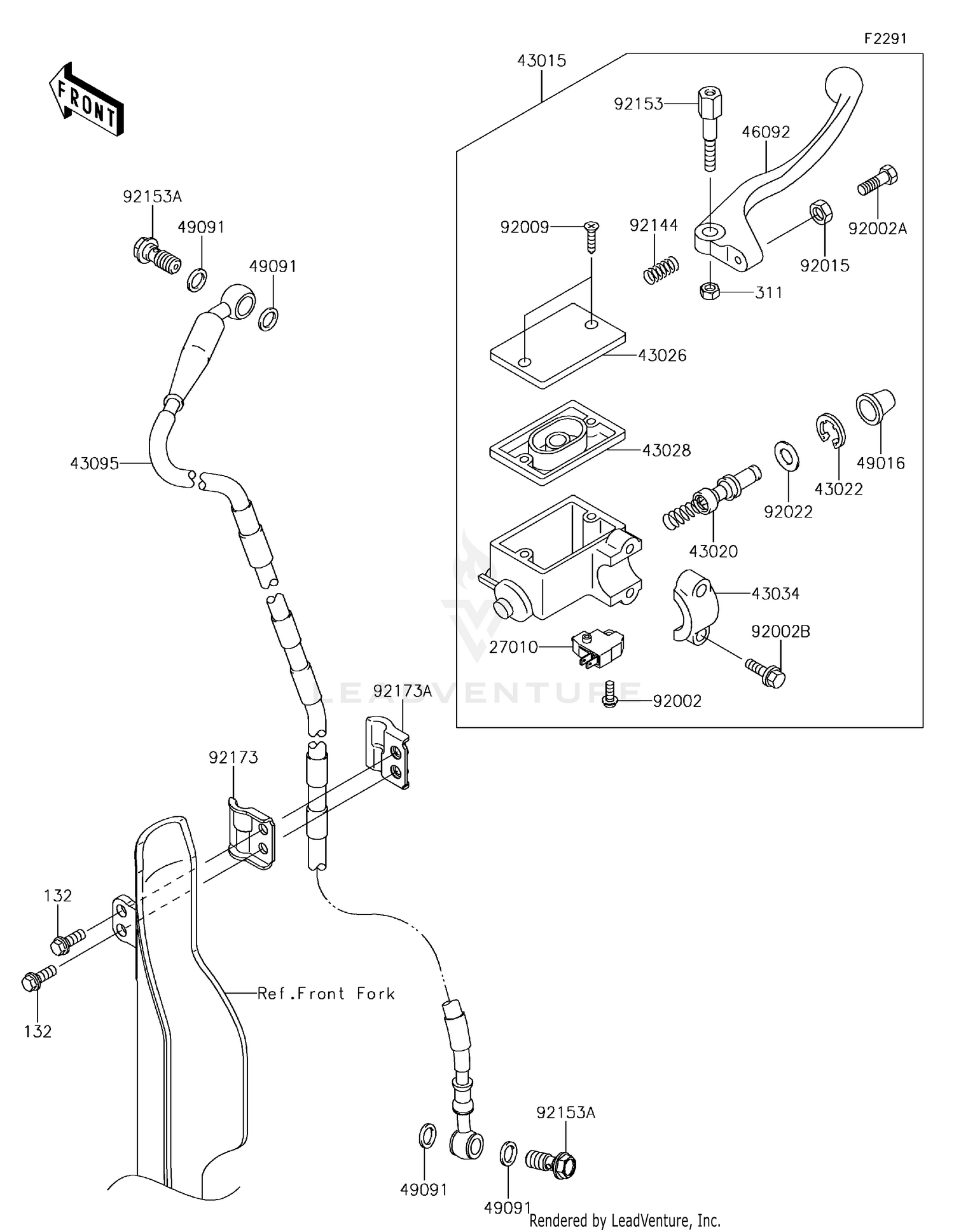 Front Master Cylinder