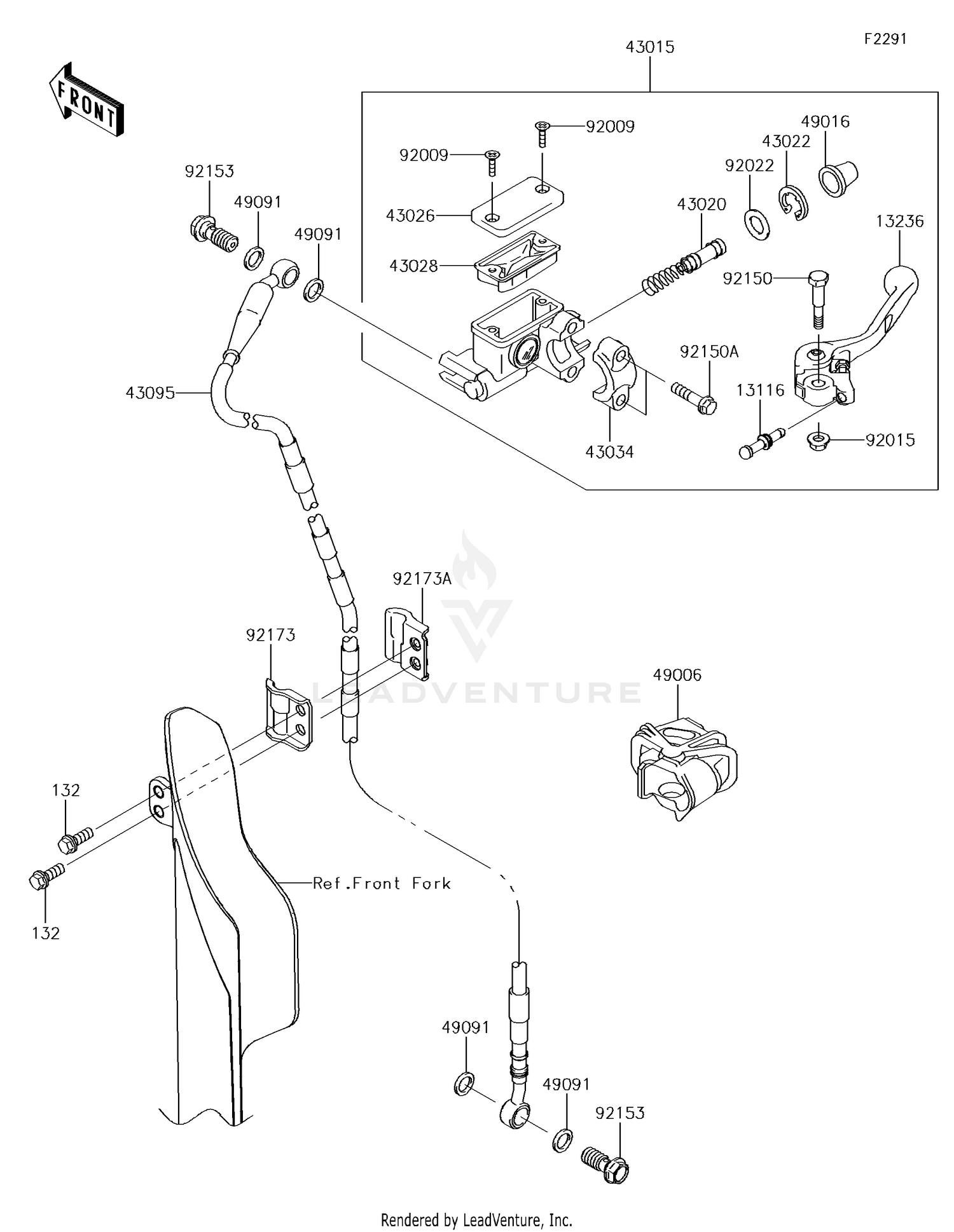Front Master Cylinder