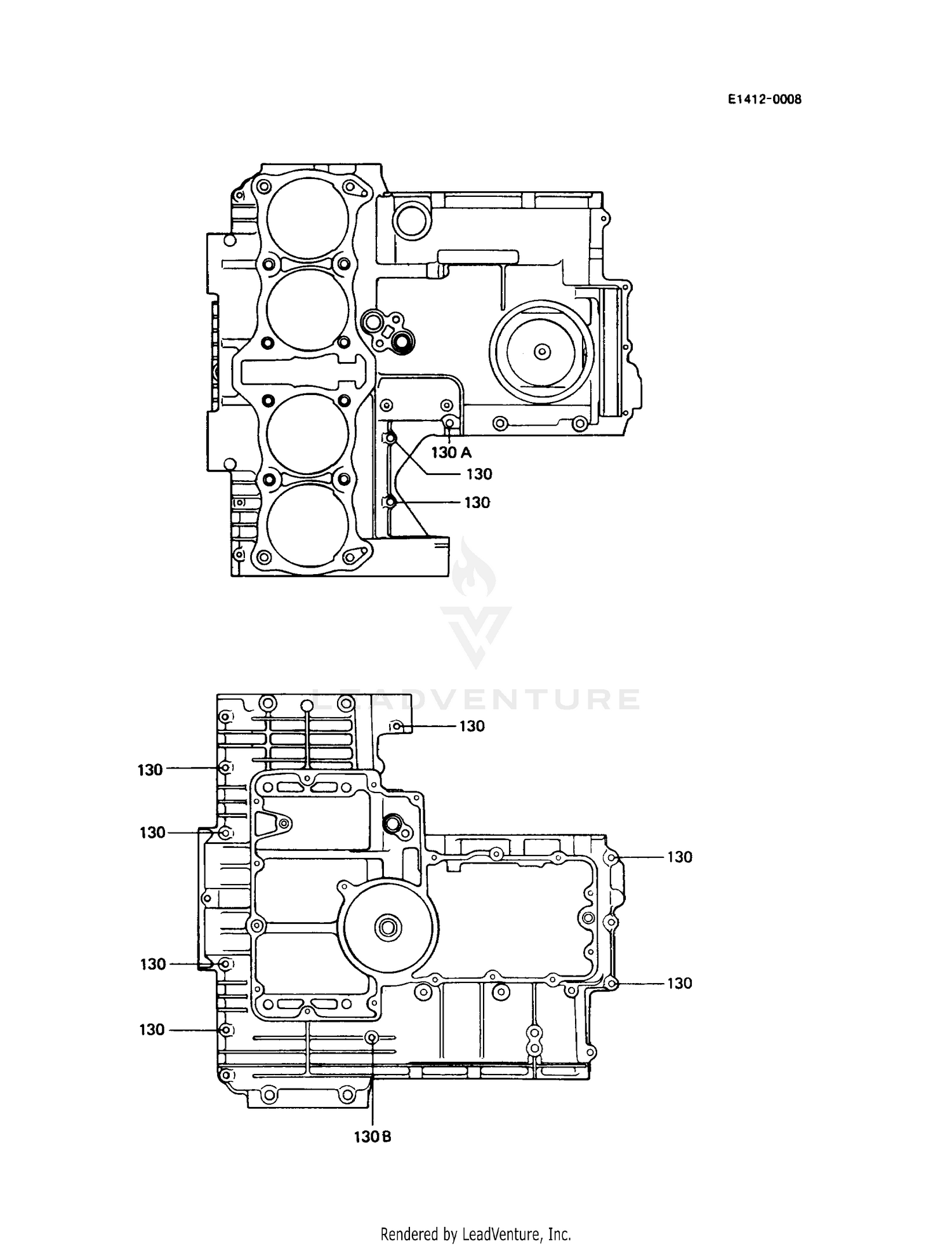 CRANKCASE BOLT PATTERN