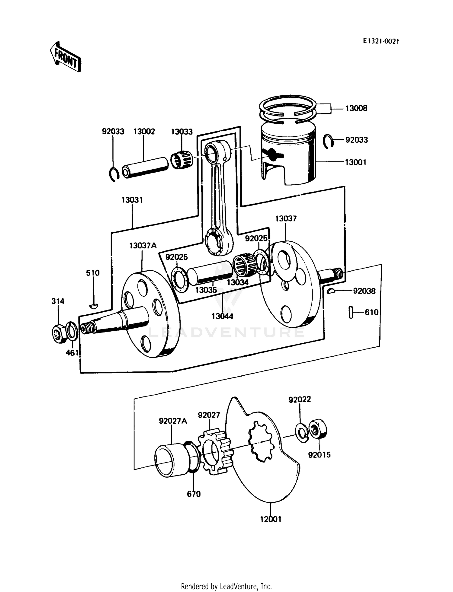 CRANKSHAFT/PISTON