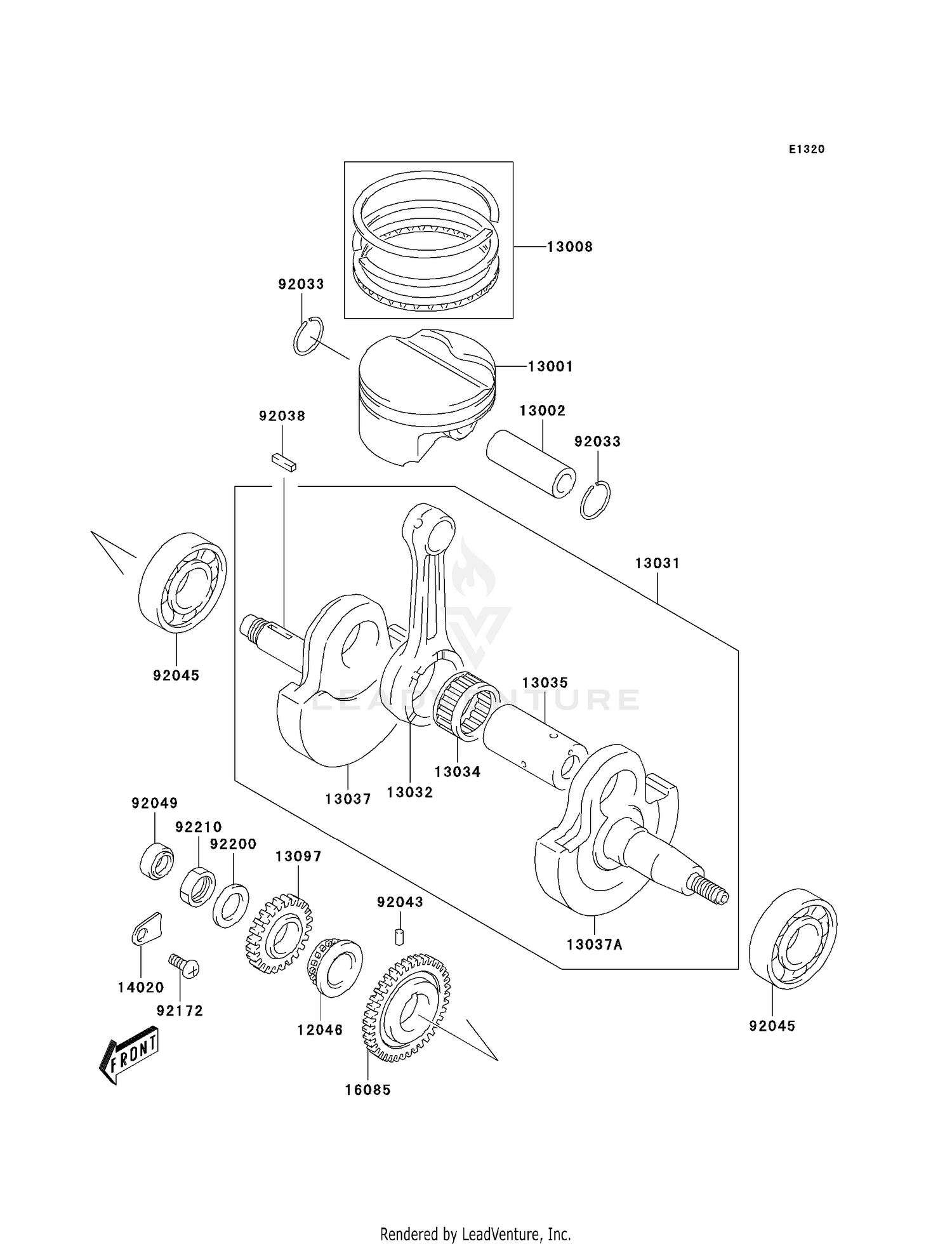 CRANKSHAFT/PISTON(S)