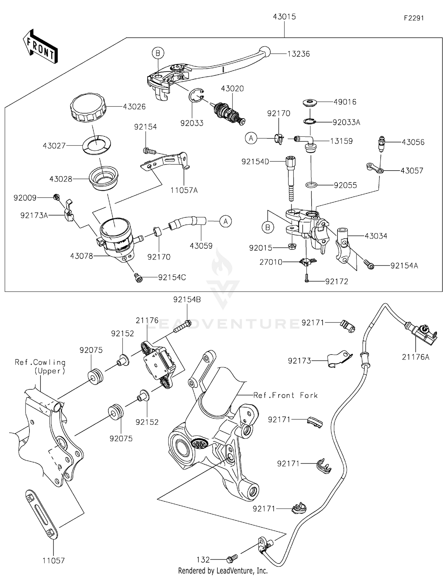 Front Master Cylinder