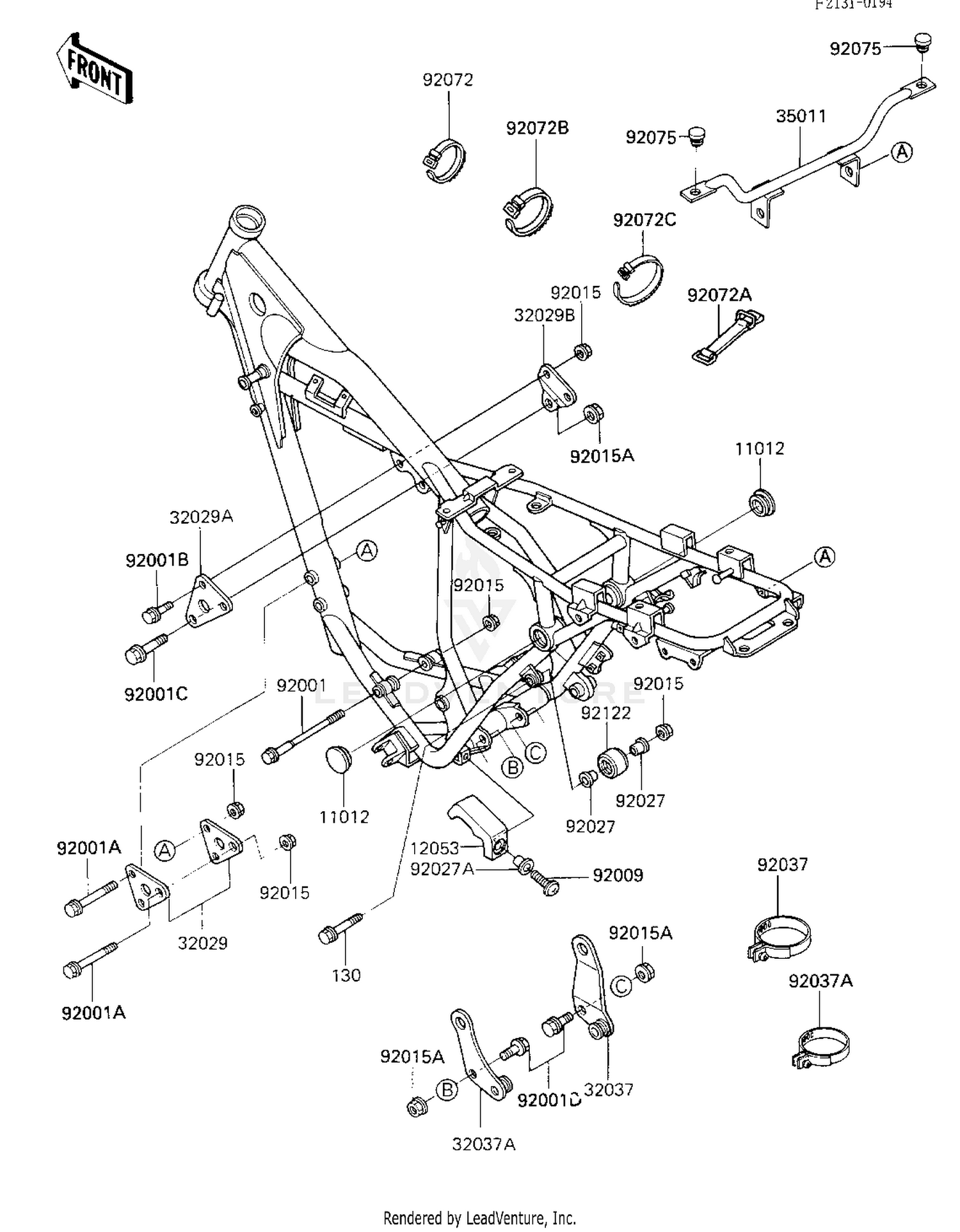 FRAME FITTINGS ('84 A1)